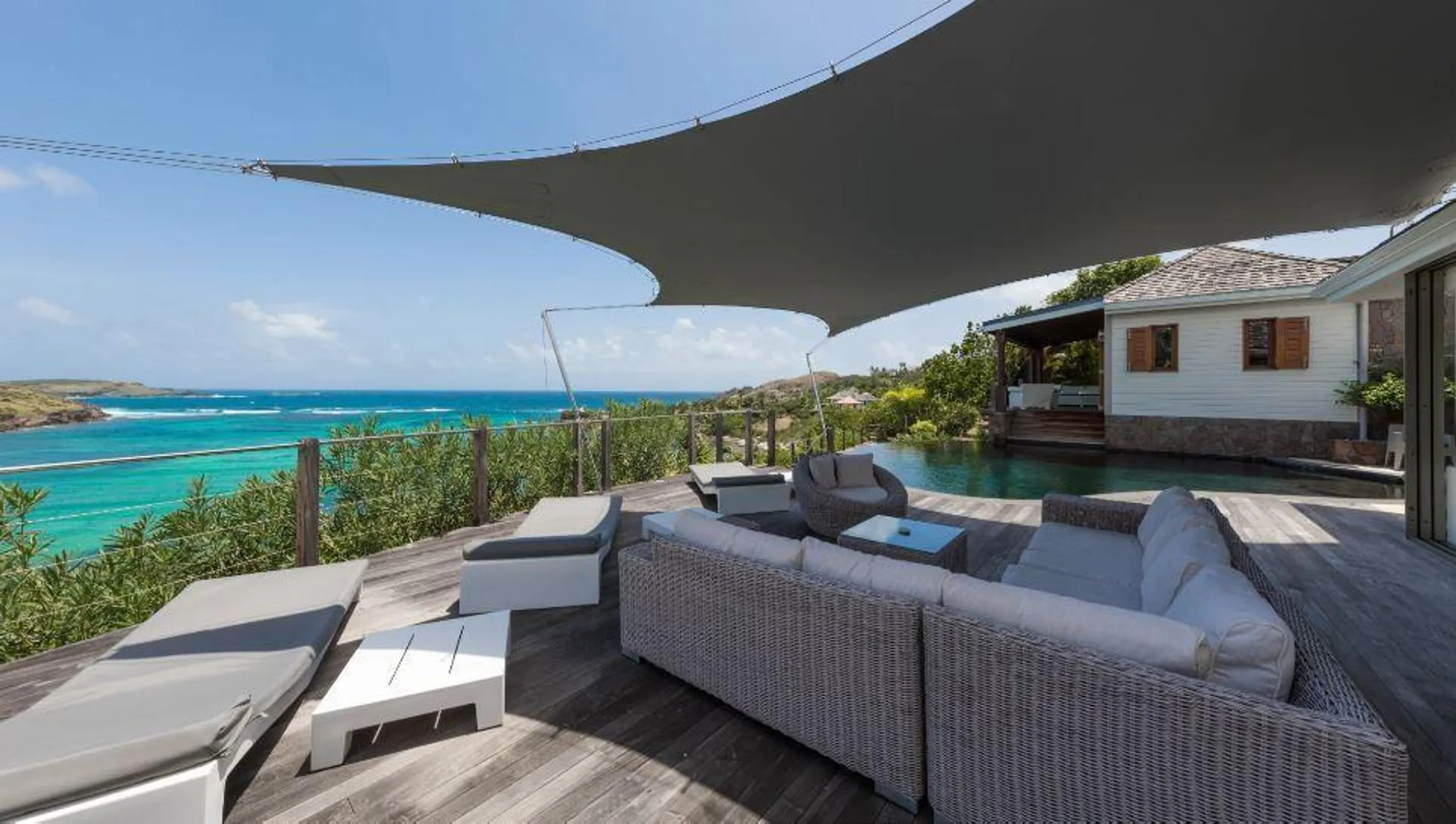 Seaside Splendor Villa with Private Beach in Domaine du Levant, St. Barths — photograph 9