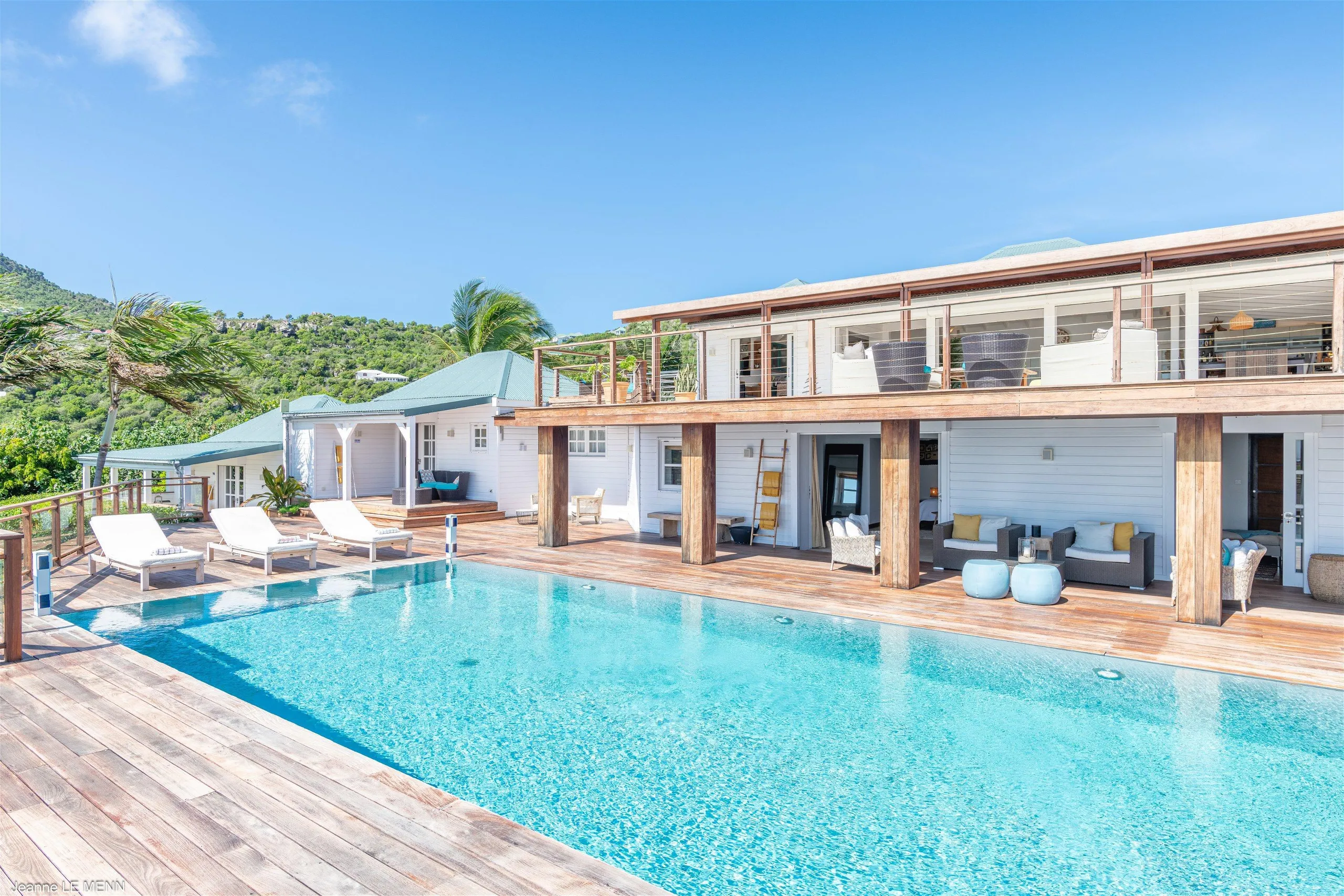 Caribbean Styled Hilltop Villa with Private Pool in Grand Cul de Sac — photograph 4
