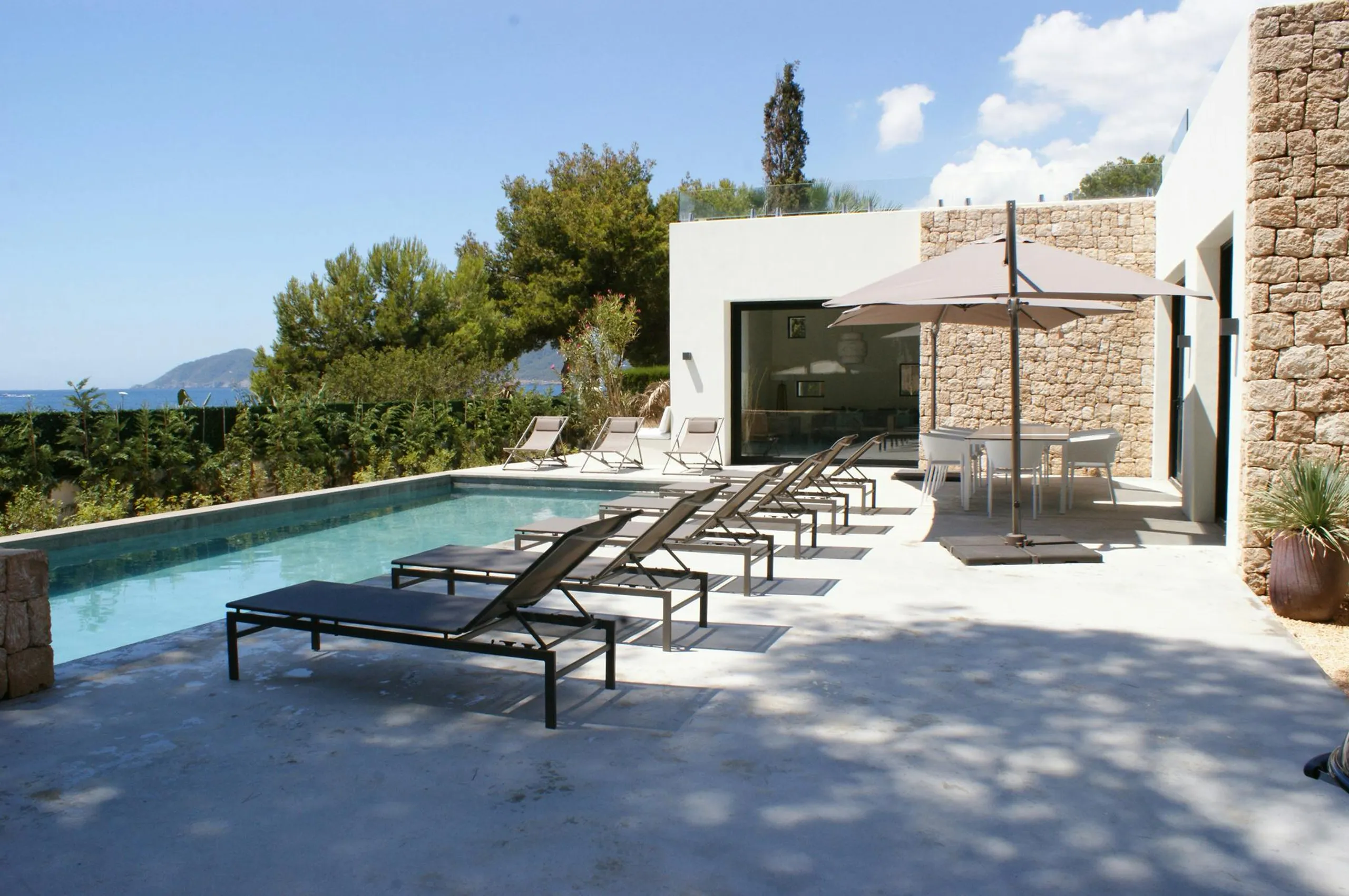 Posh Oceanview Villa in Ibiza with Private Pool — photograph 2