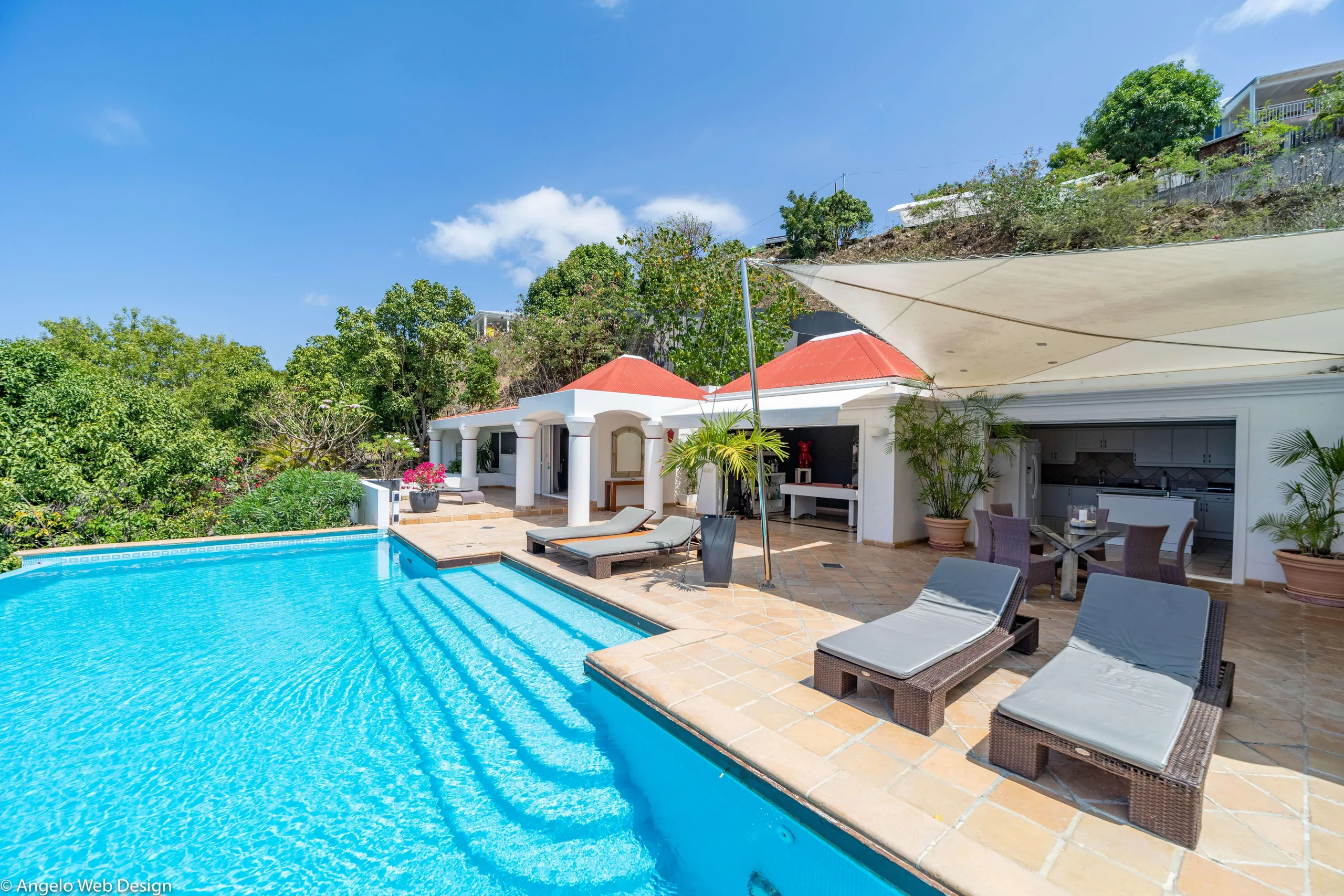 Contemporary Colonial Style Villa with Infinity Pool and Ocean Views — photograph 3