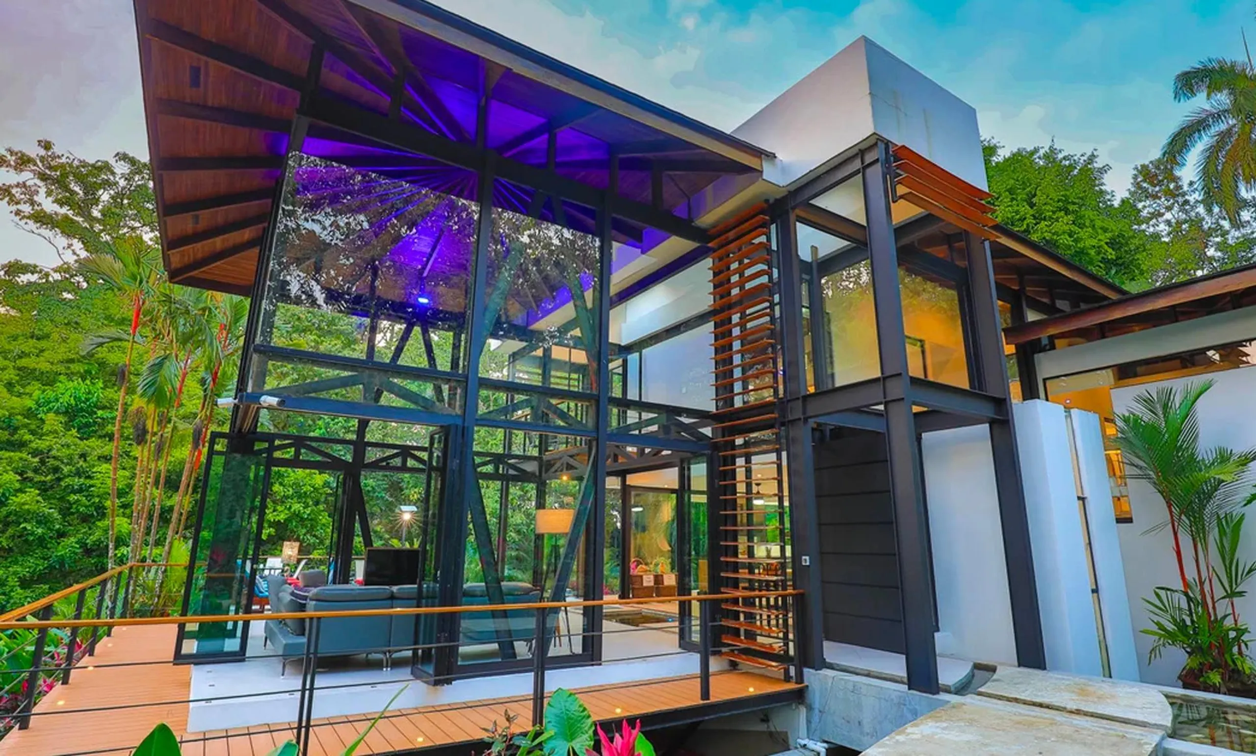 Tropical Modern Luxury Villa in with Private Pool  and Jungle Views — photograph 5