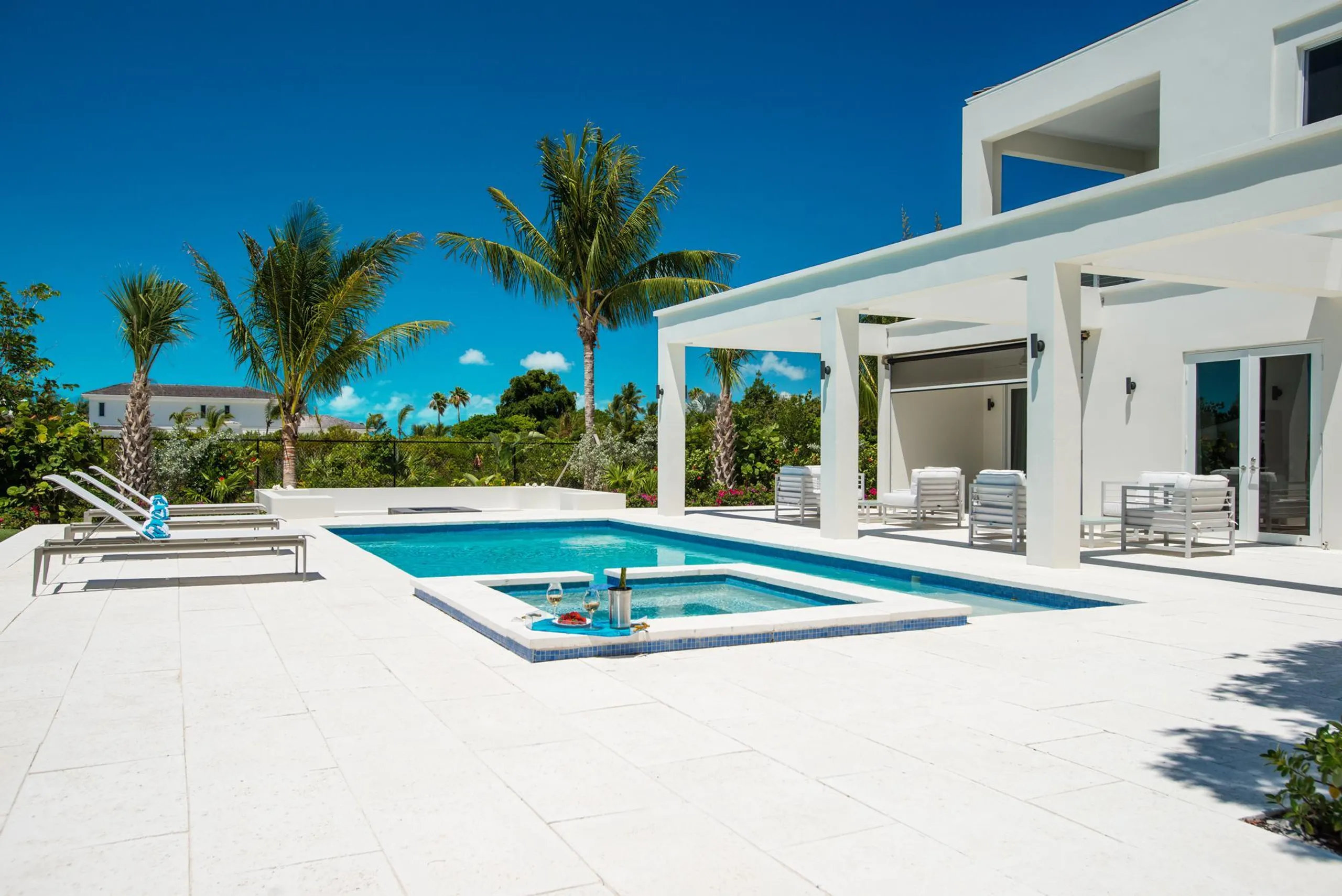 Refined Contemporary Villa with Heavenly Pool and Steps from the Beach — photograph 7