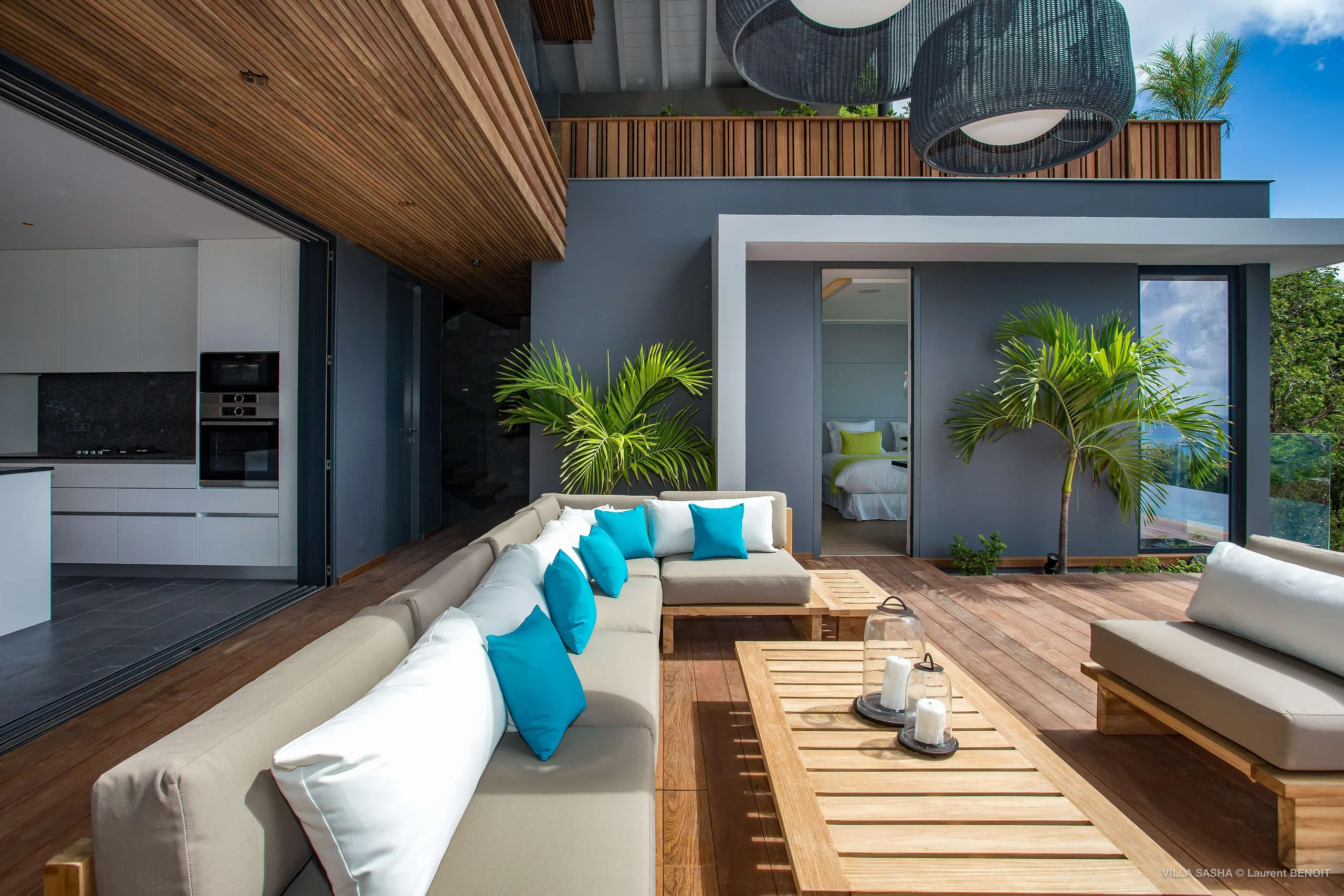 Chic Tropical Villa with Ocean Views in Corossol, St. Barths — photograph 9