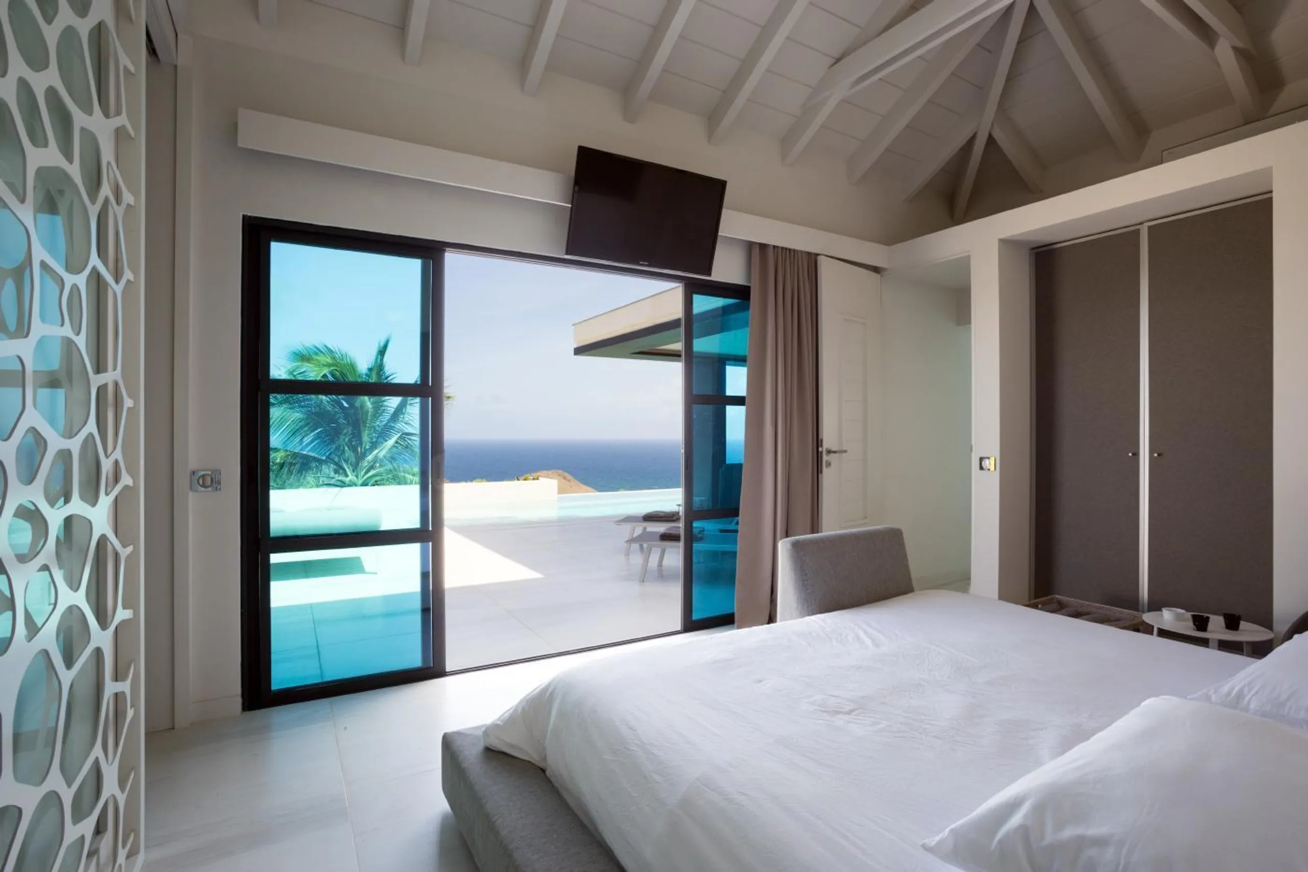 Gleaming Caribbean Villa with Private Pool and Ocean Views — photograph 10