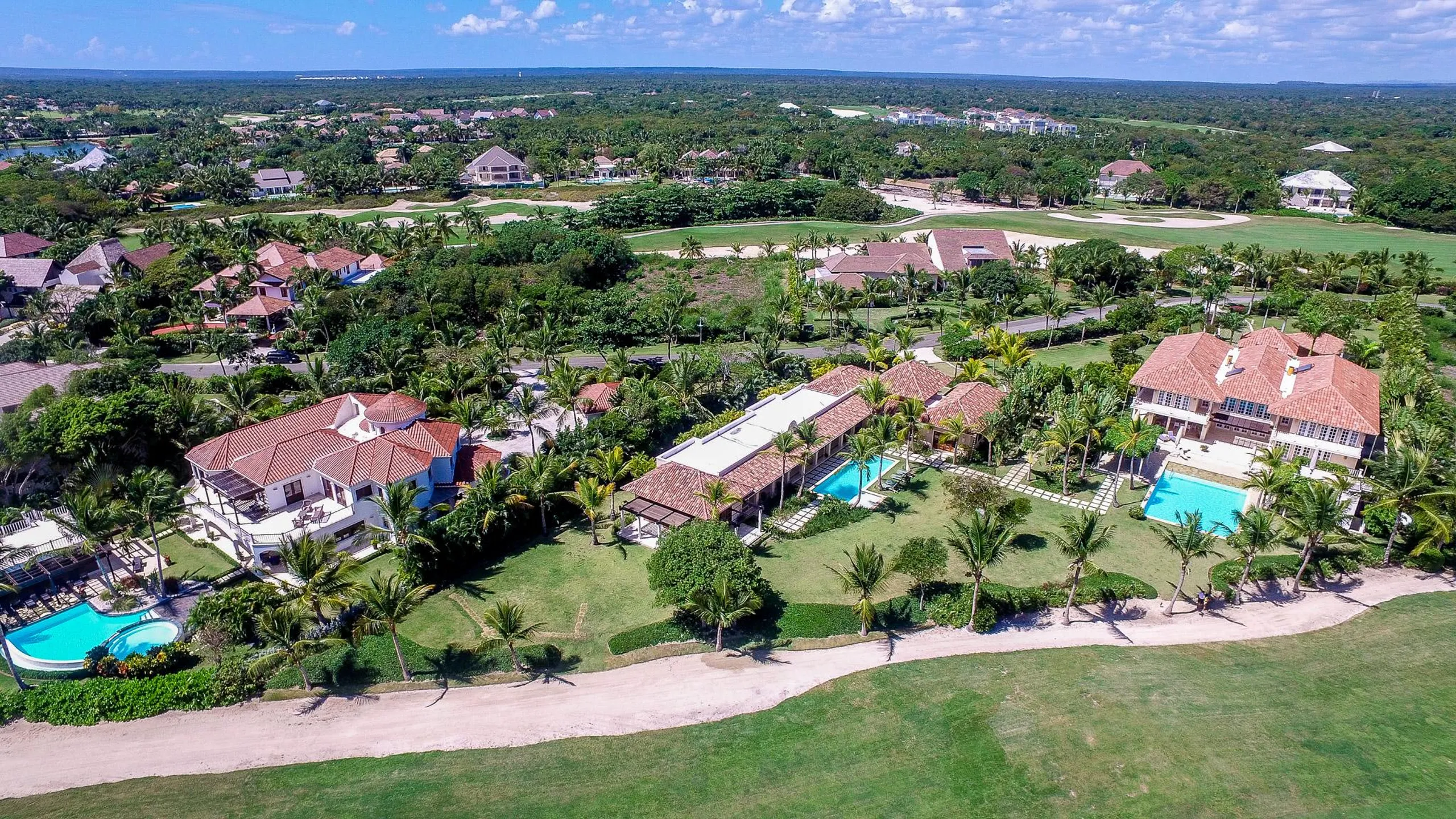 Stunning 13 Bedroom Estate with Private Pool, Garden and Golf Course Views, Punta Cana