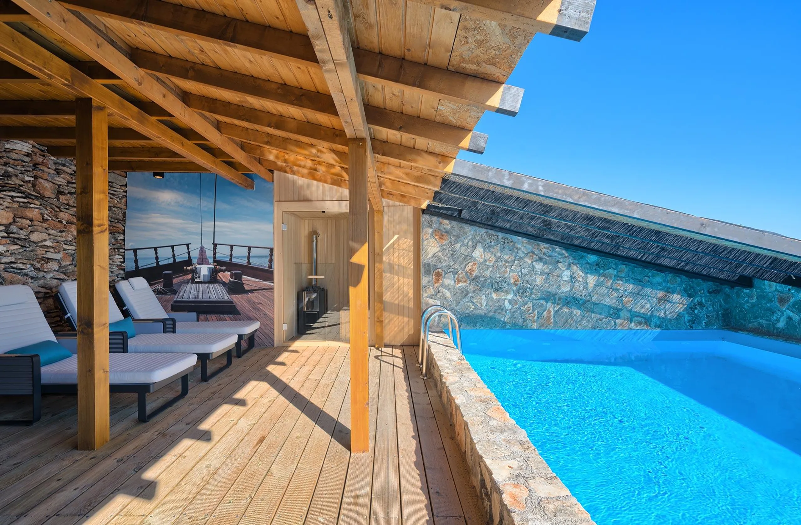 Plush Villa with Private Pool, Sauna, and Enchanting View of Murter Island — photograph 4