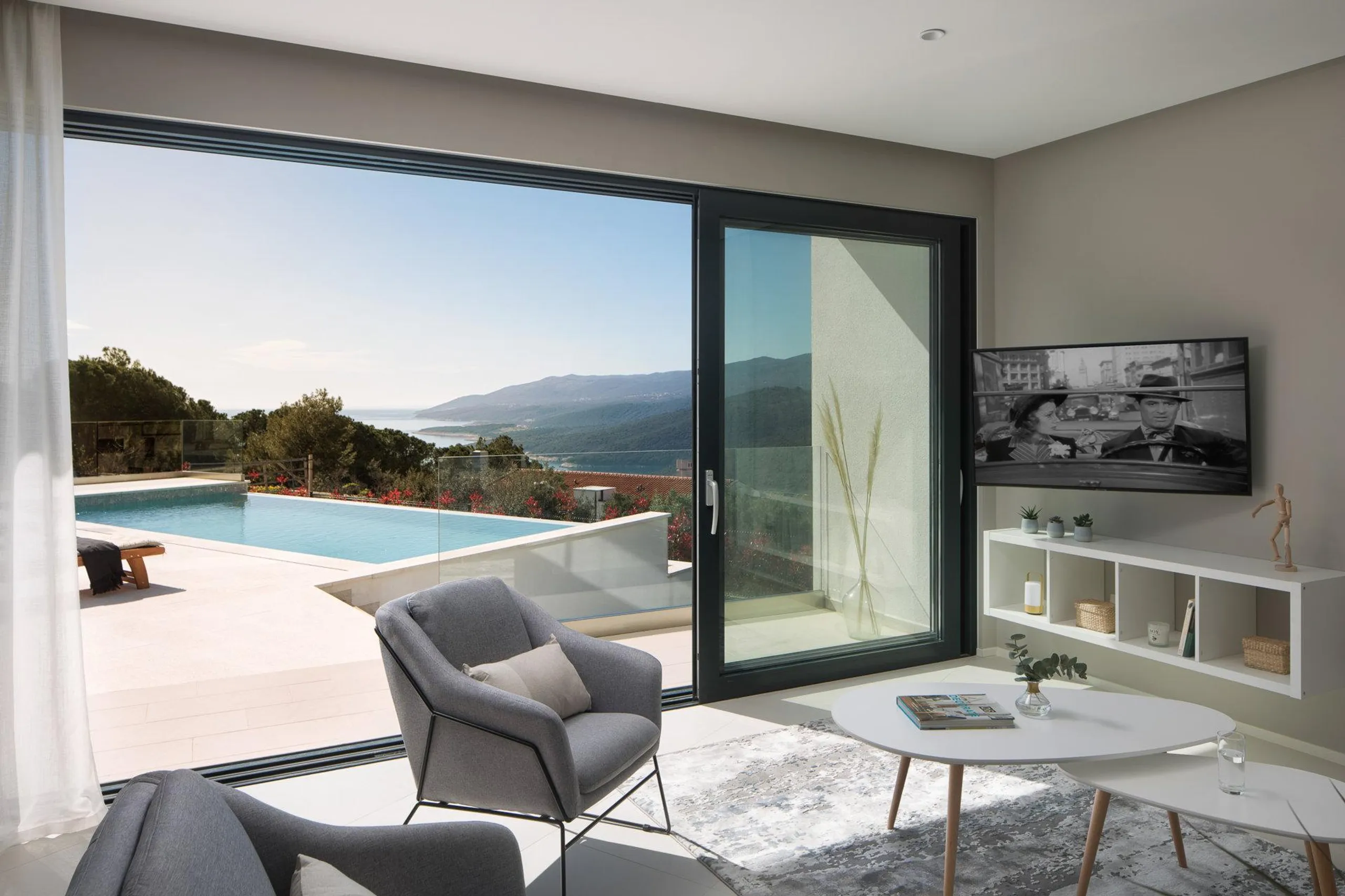 Sumptuous Contemporary Villa Haven with Private Pool, Jacuzzi in Gornji Rabac, Istria — photograph 7