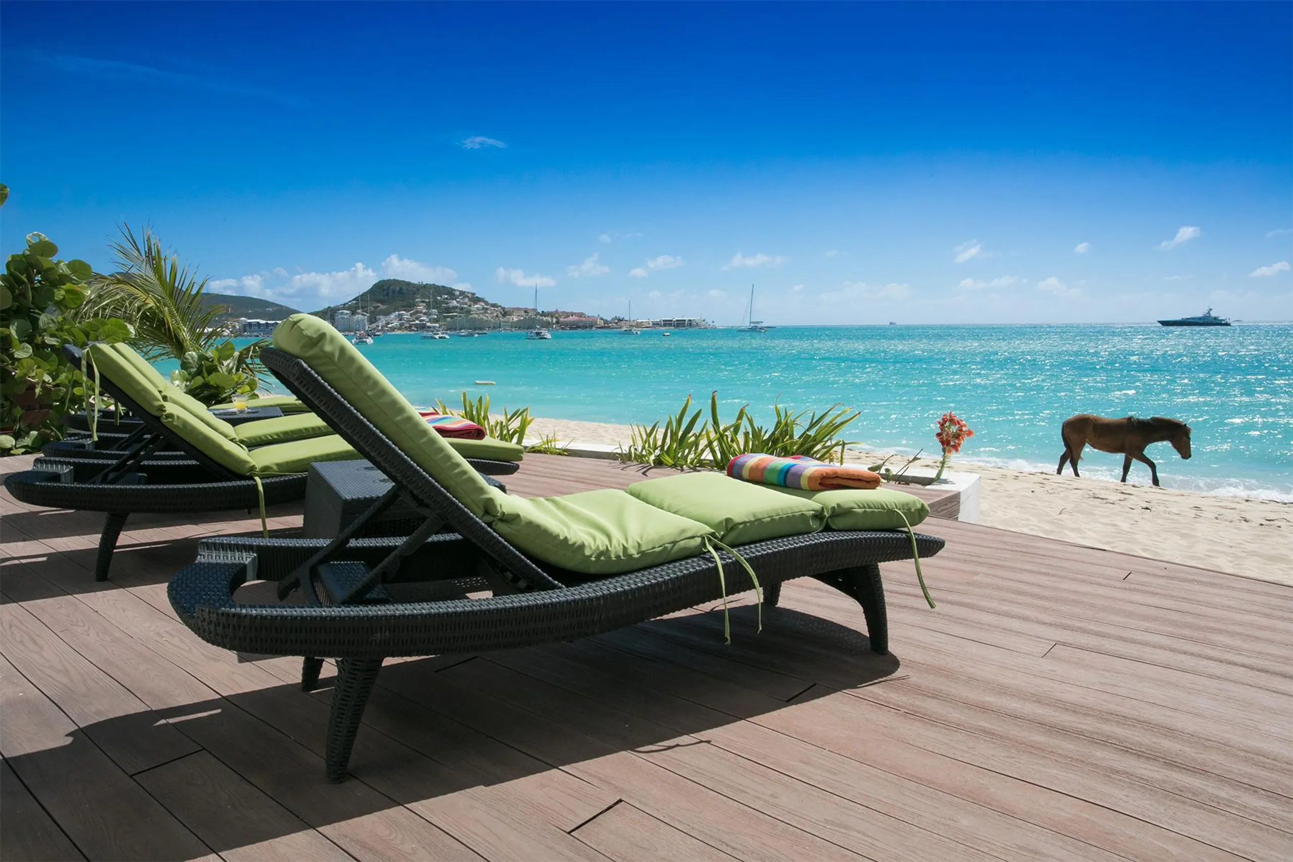 Posh Beachfront Villa with Plunge Pool on Simpson Bay — photograph 3