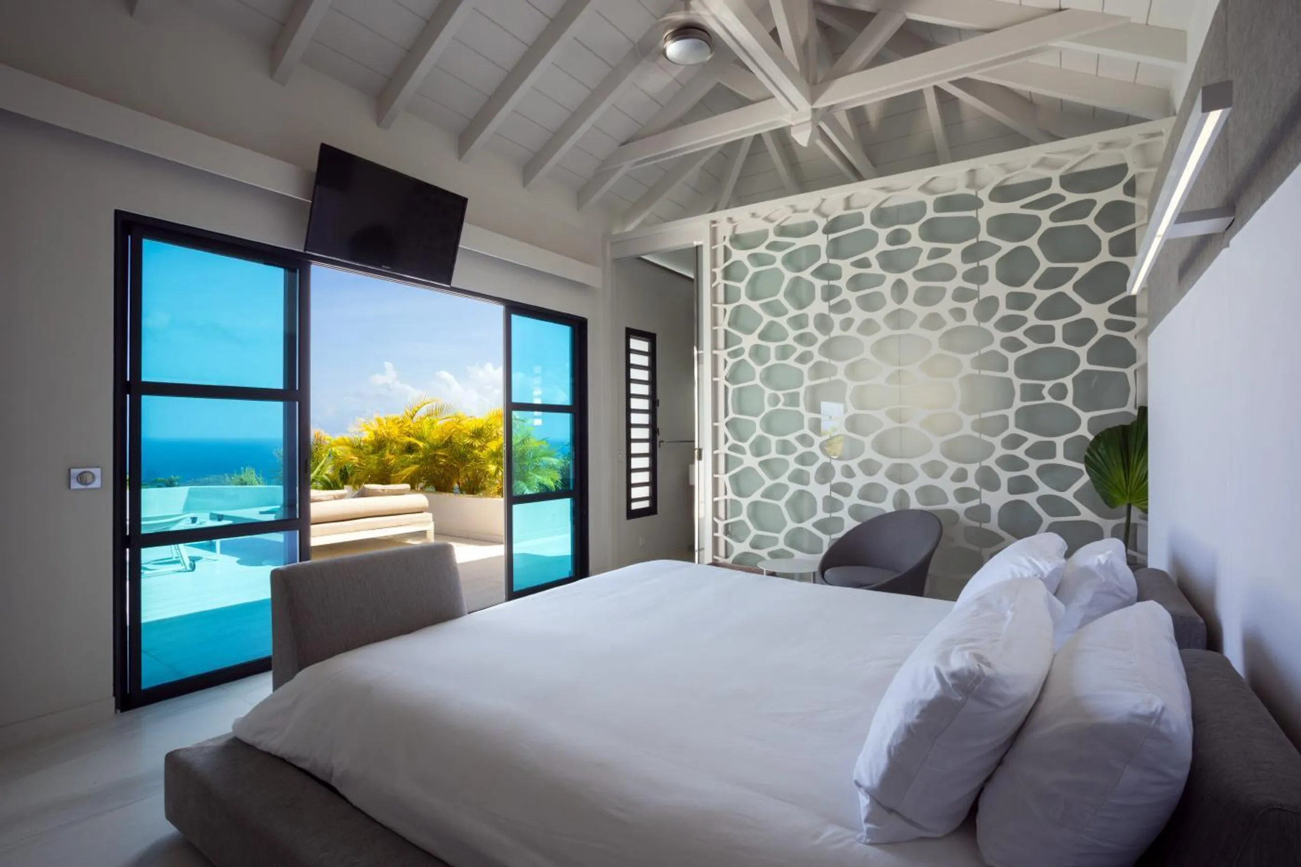 Gleaming Caribbean Villa with Private Pool and Ocean Views — photograph 5