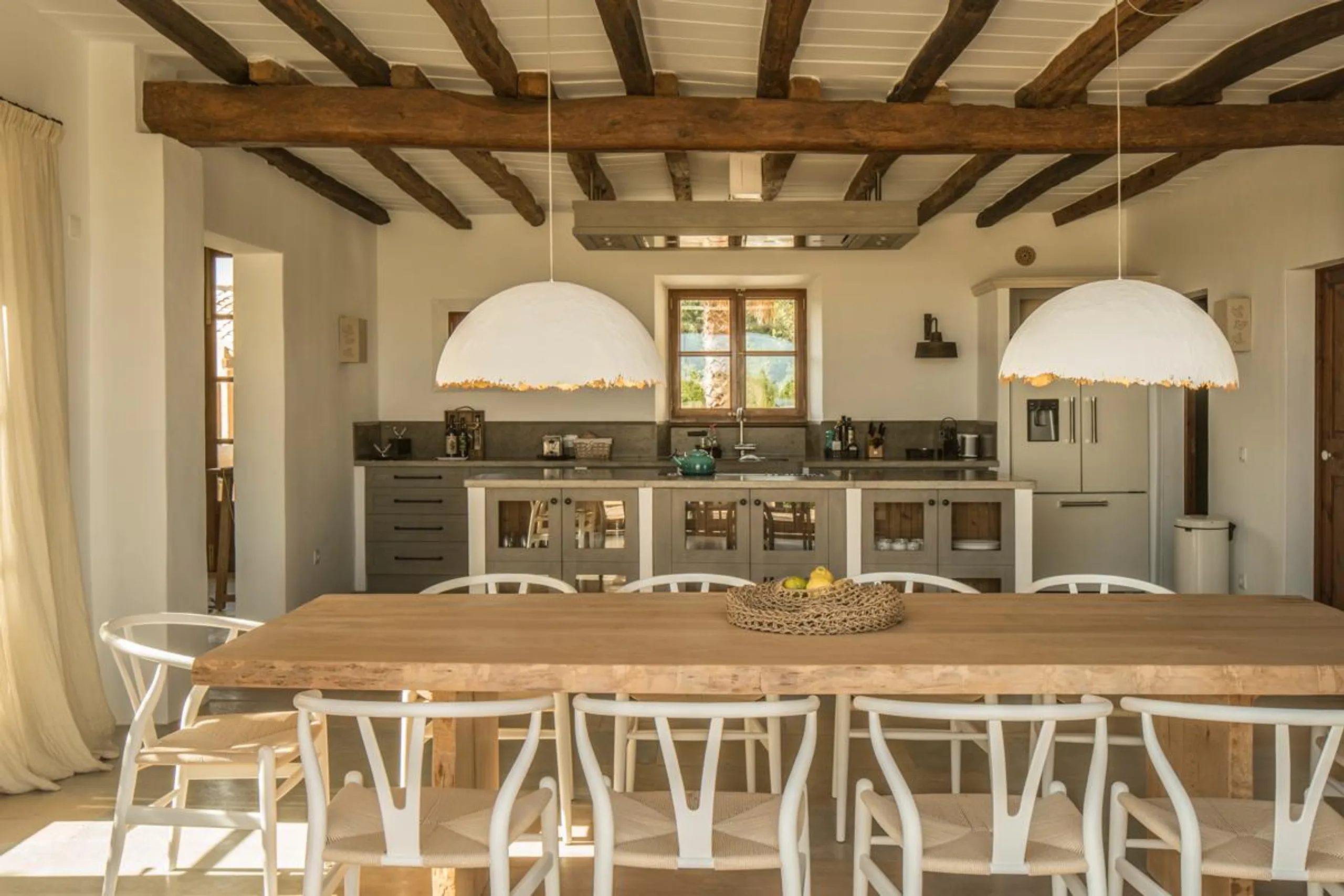 Refined Rustic 5-Bedroom Villa with Private Infinity Pool and Mondragó Nature Reserve Views — photograph 8