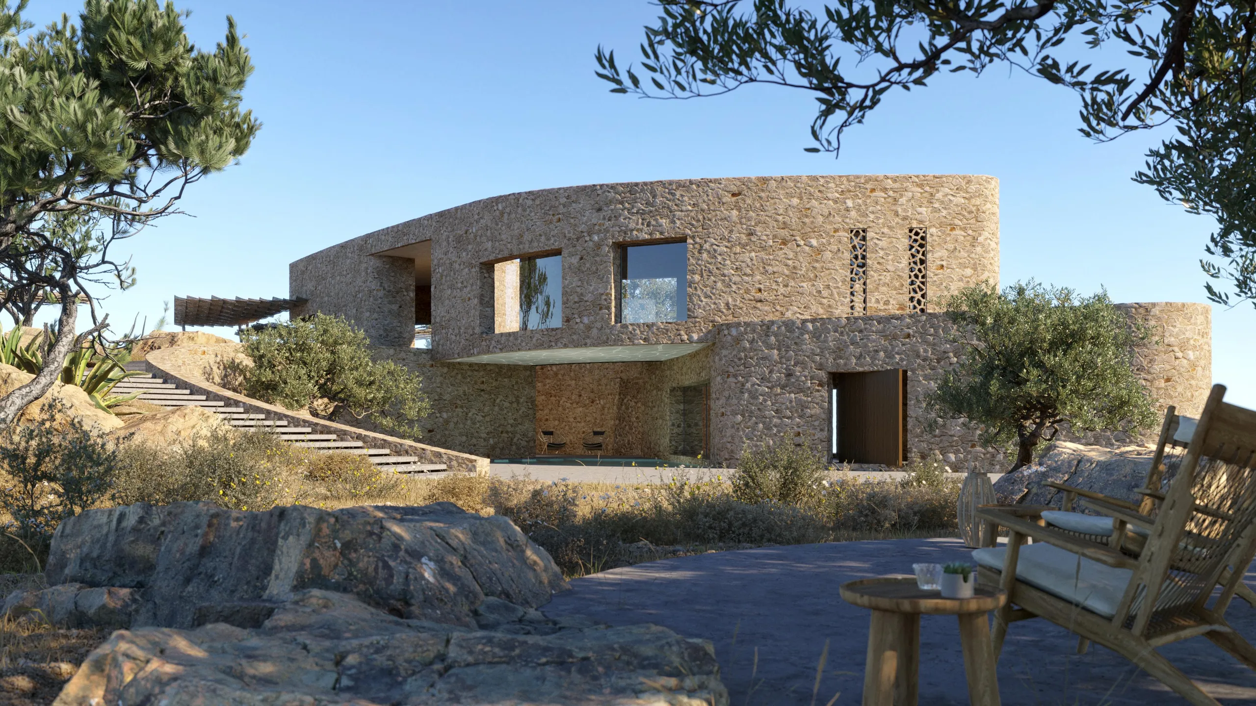 Spectacular Villa with Infinity Pool and Stunning Island Views — photograph 8