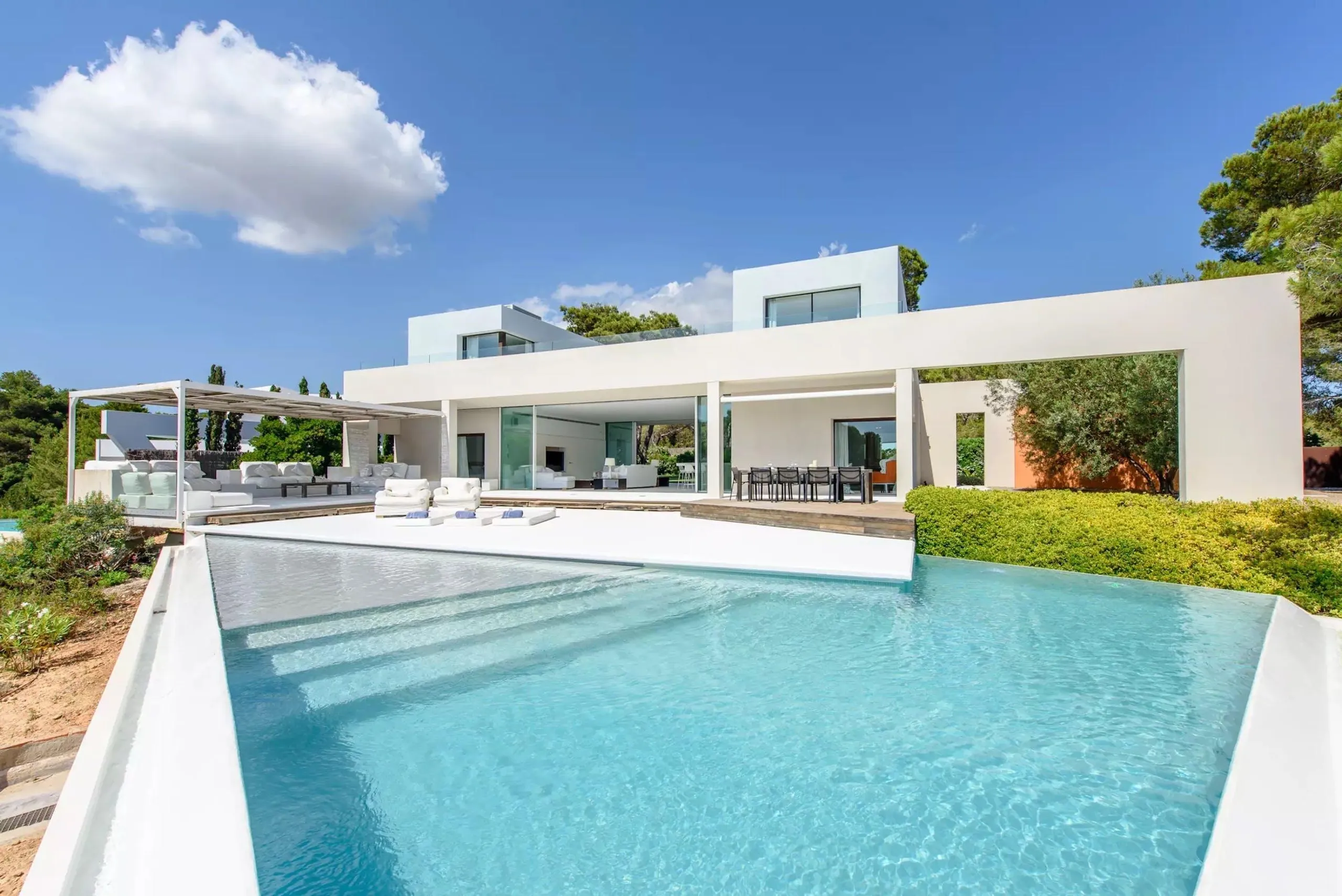 Ibizan Ocean View Estate with Infinity Edge Pool, Ibiza
