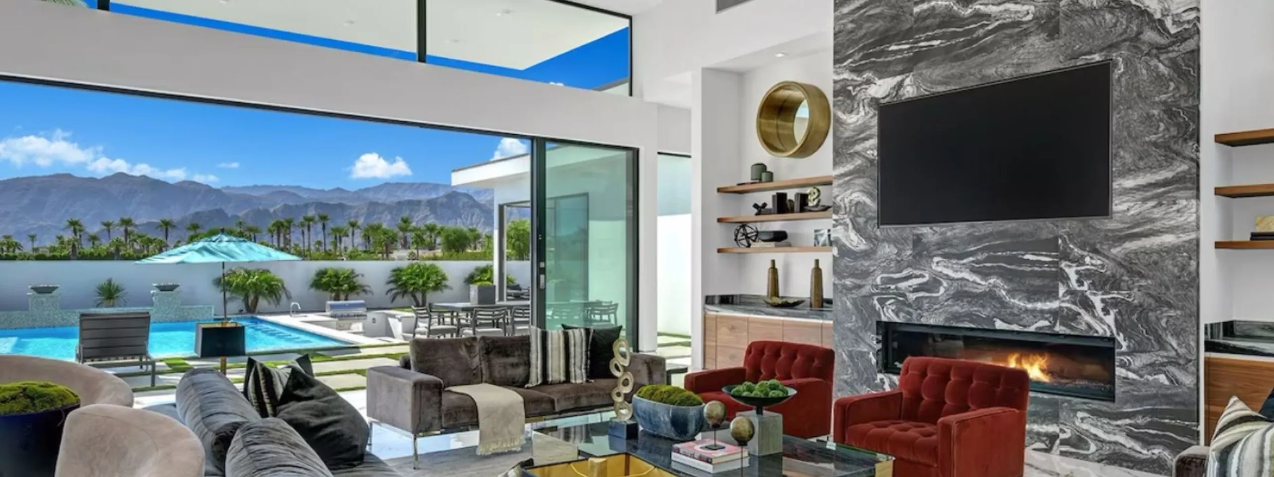 Grand Rancho Mirage Vacation Villa with Private Pool, Spa & Mountain Views — photograph 10