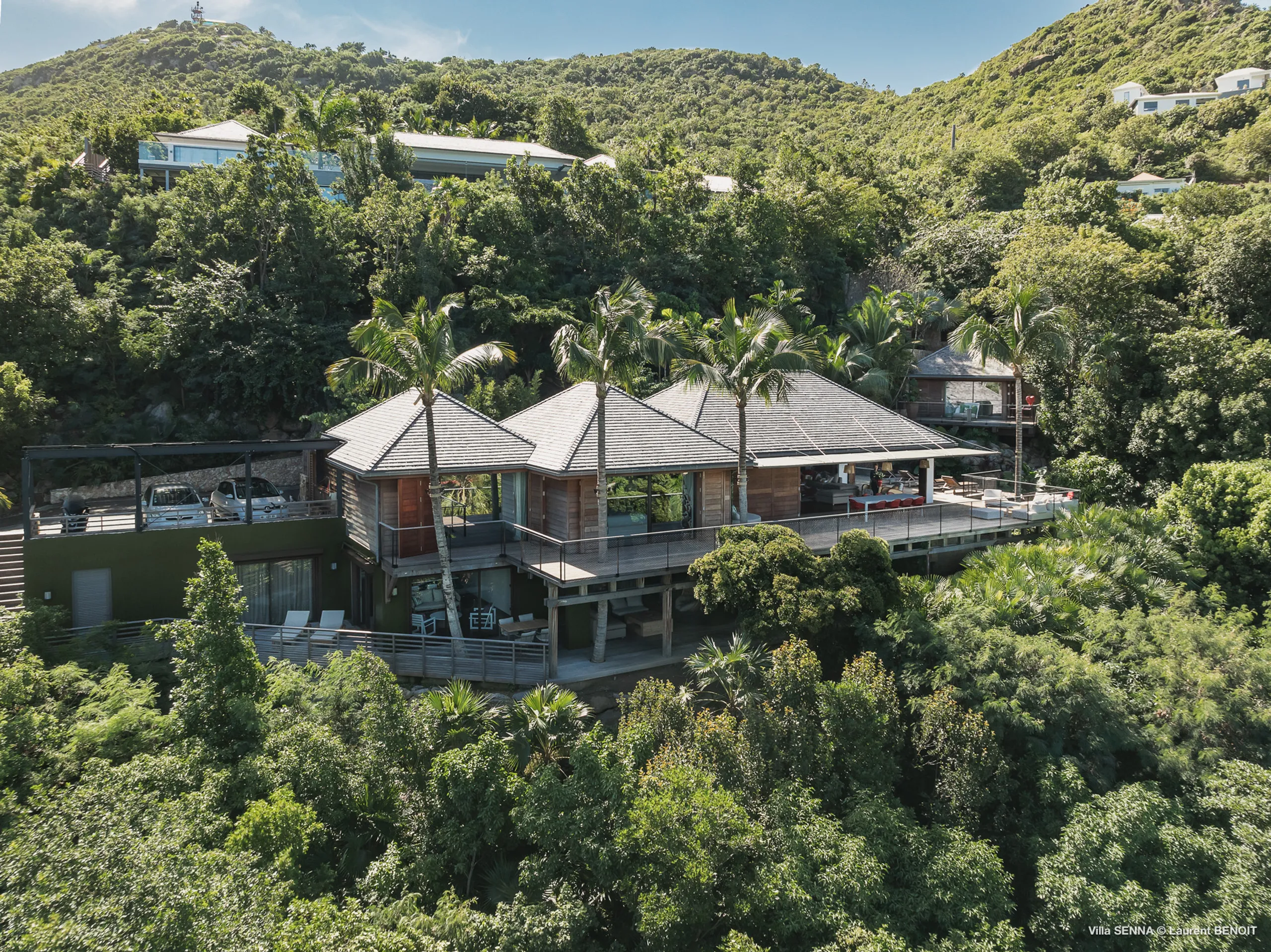Chic St. Jean Villa with Pool, Gardens & Ocean Breezes, Lurin