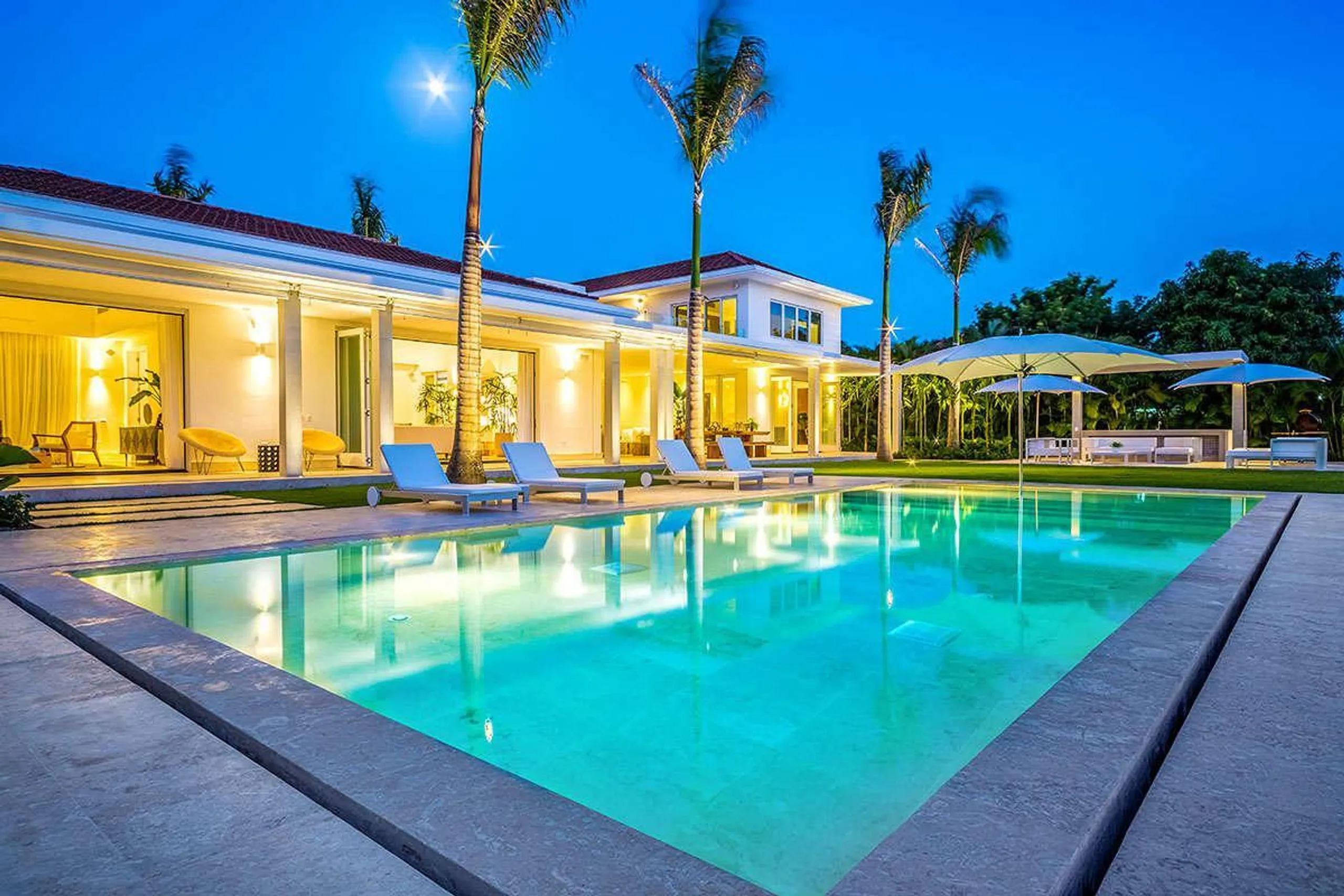 Deluxe Paradise Villa with Private Pool and Lovely Lush Gardens, Dominican Republic