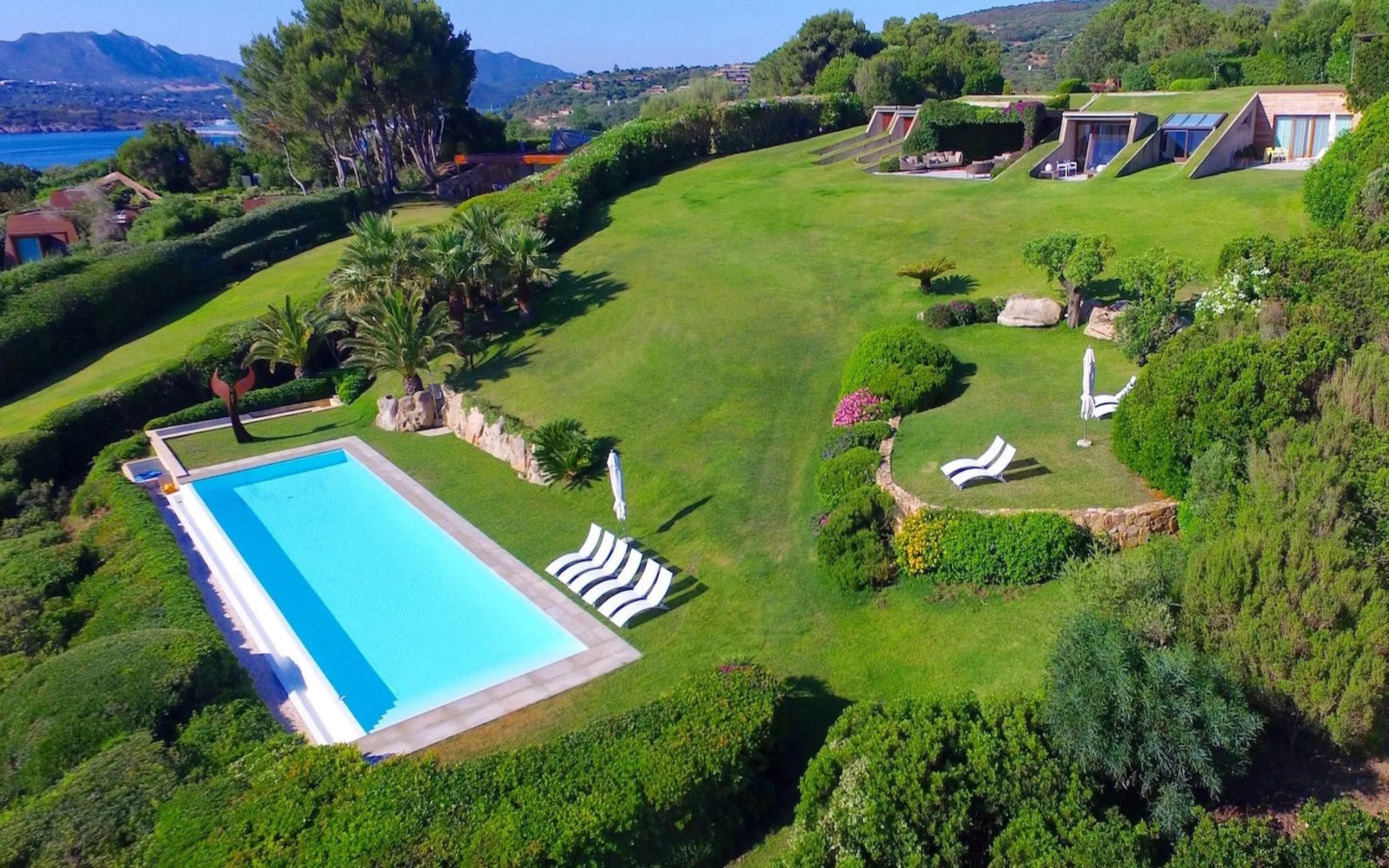 Majestic 8BR Villa with Pool and Panoramic Sea Views, Porto Cervo