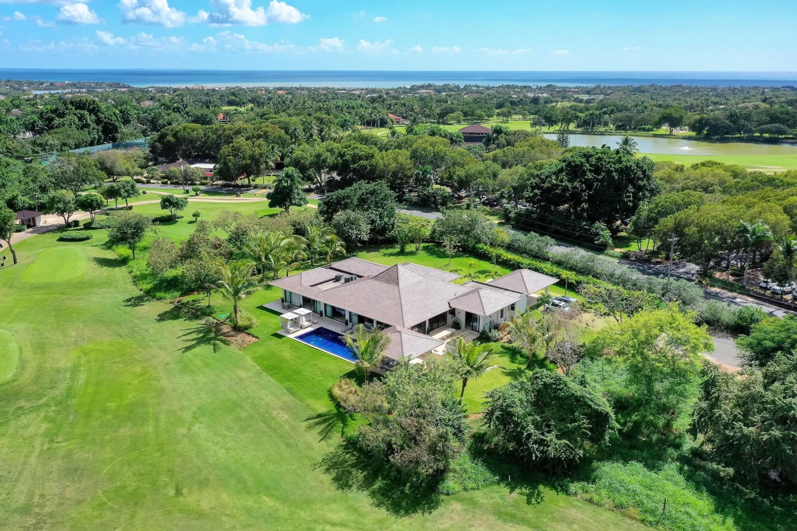 Brand New Single-Level Villa with Golf Course Views in Casa de Campo, La Romana