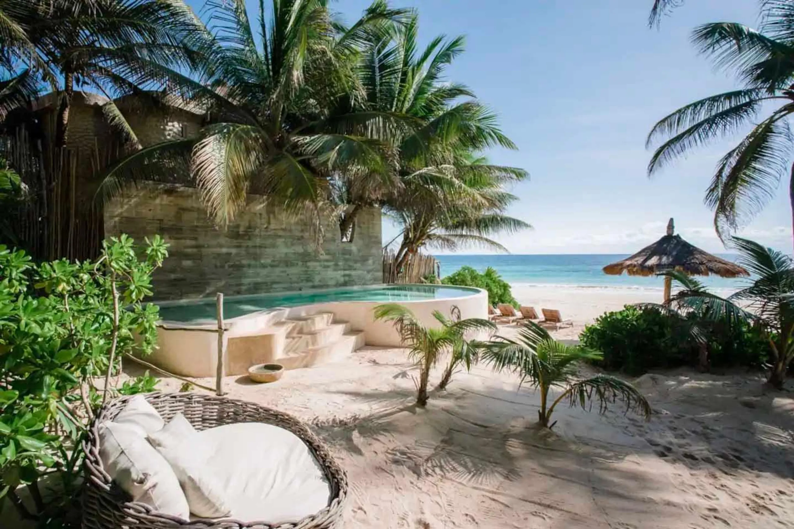Quatros Casas Tulum Compound with Private Pools and Beach Front Access — photograph 5