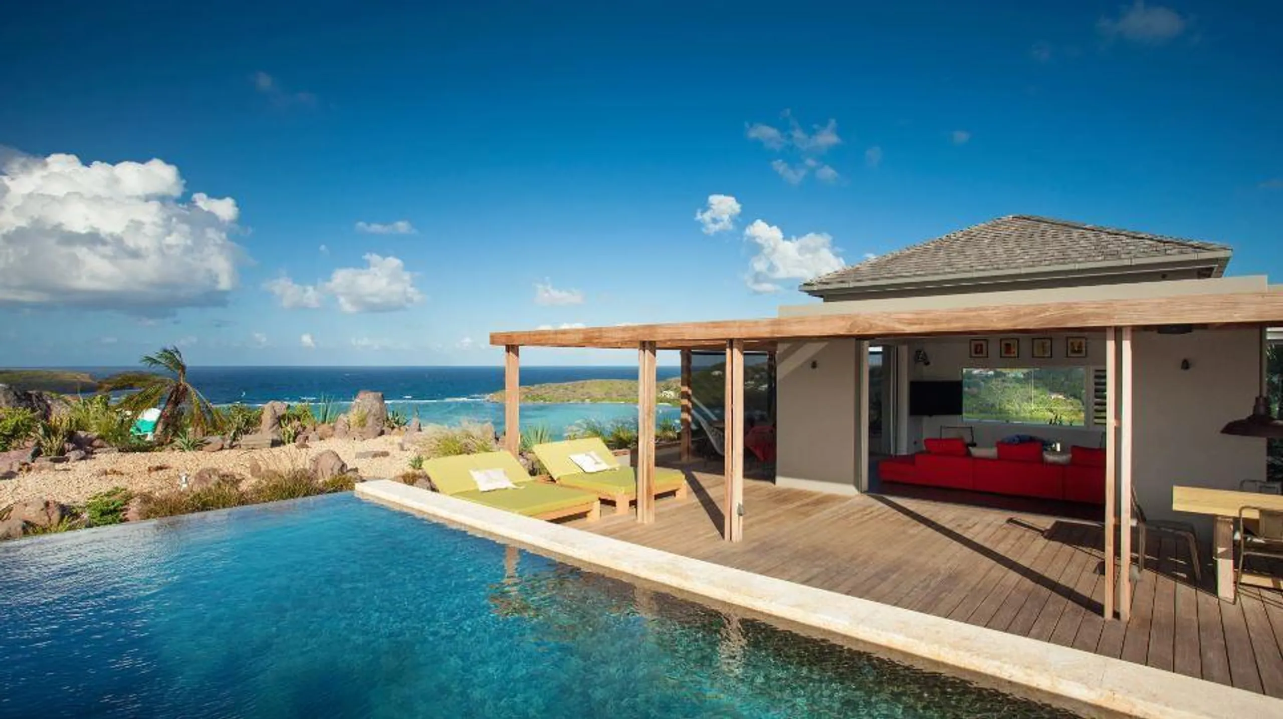 Tropical Villa with Private Pool Lagoon Views in Marigot, St-Barths — photograph 4