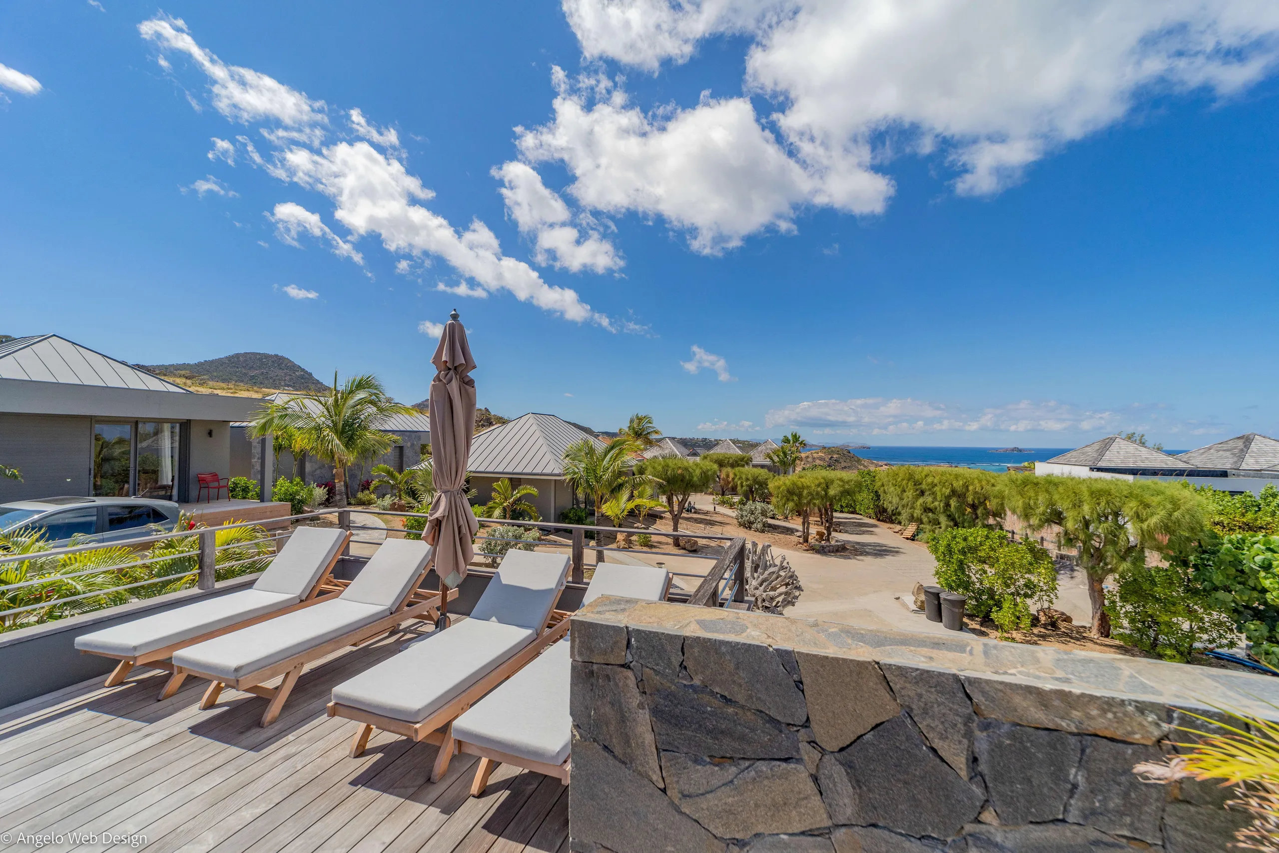 Exquisite Paradise Villa with Amazing Ocean View in Domaine du Levant, Saint-Barths — photograph 12