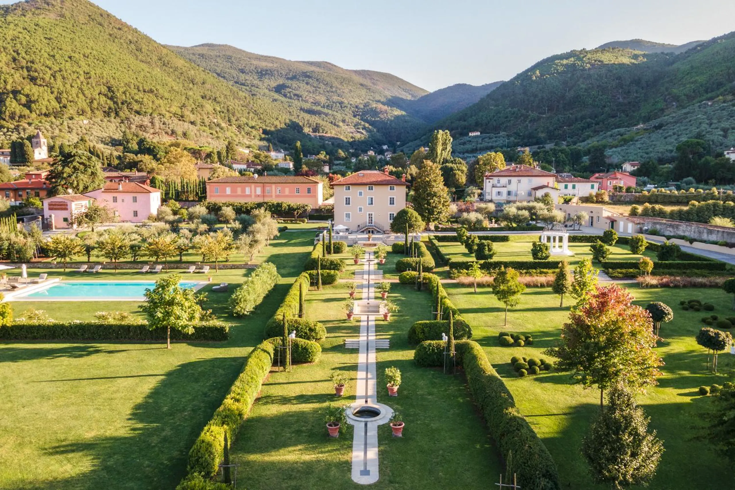 Exquisite 18th Century Tuscan Villa with Indoor Spa, Pool & Wedding Garden, Lucca