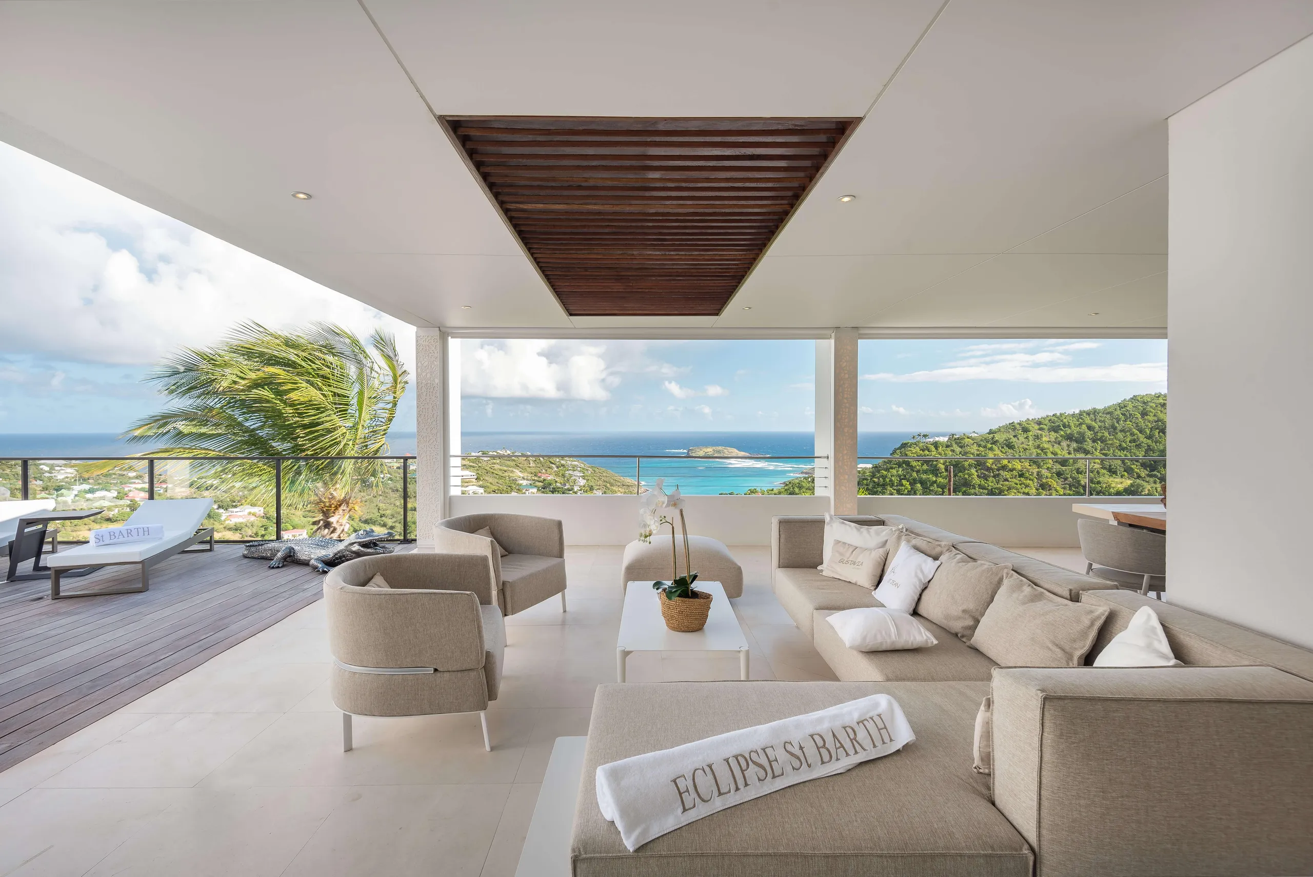 Exquisite Luxury Villa with Breathtaking Ocean Views in St-Barths — photograph 11