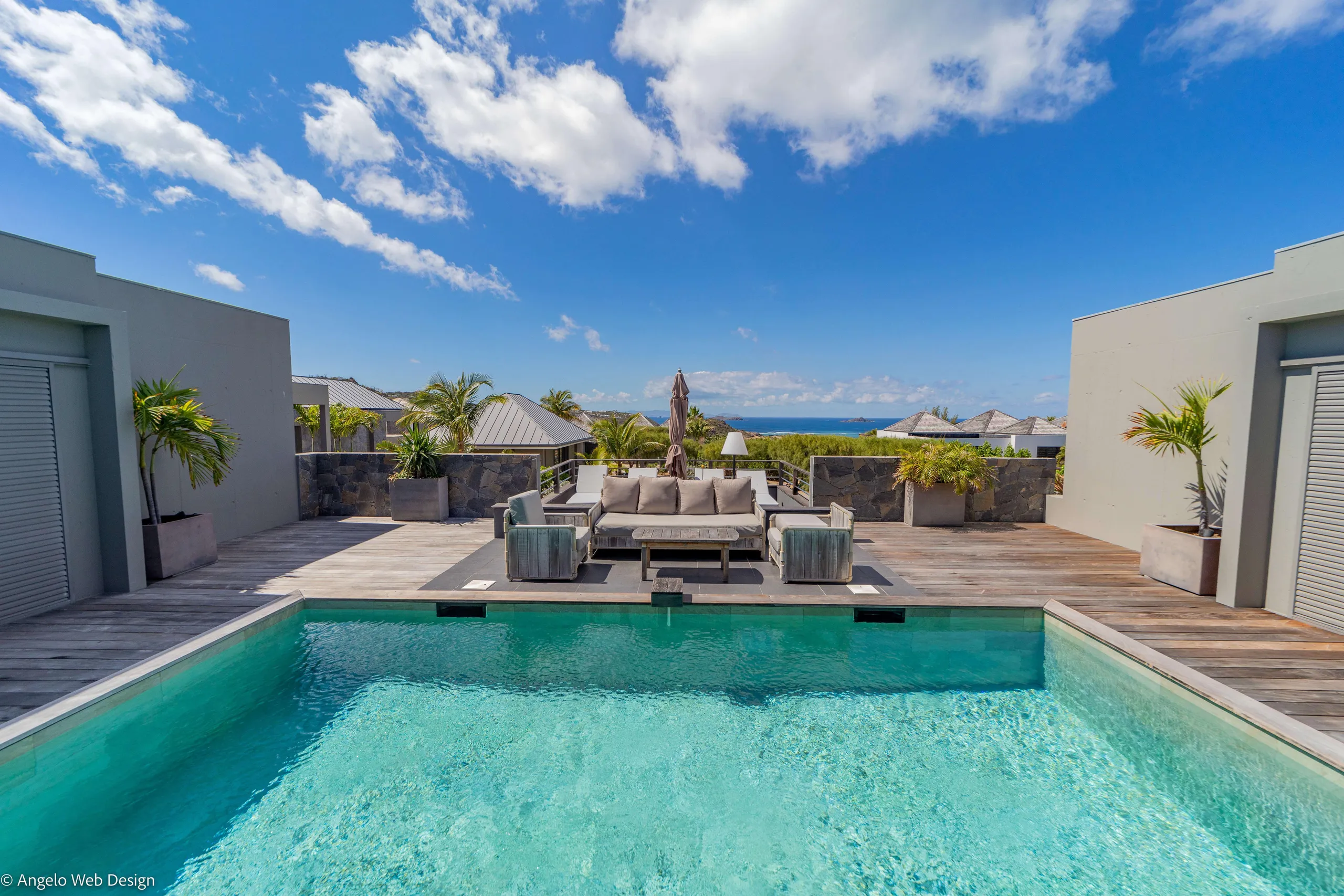 Exquisite Paradise Villa with Amazing Ocean View in Domaine du Levant, Saint-Barths — photograph 8