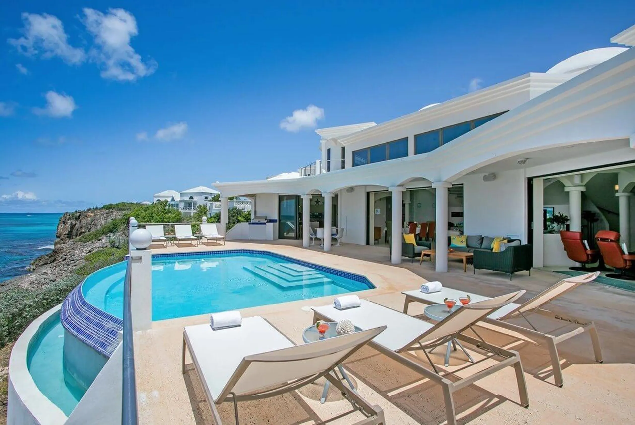 Majestic Anguilla Oceanfront Villa with Infinity Pool & Panoramic Views — photograph 6