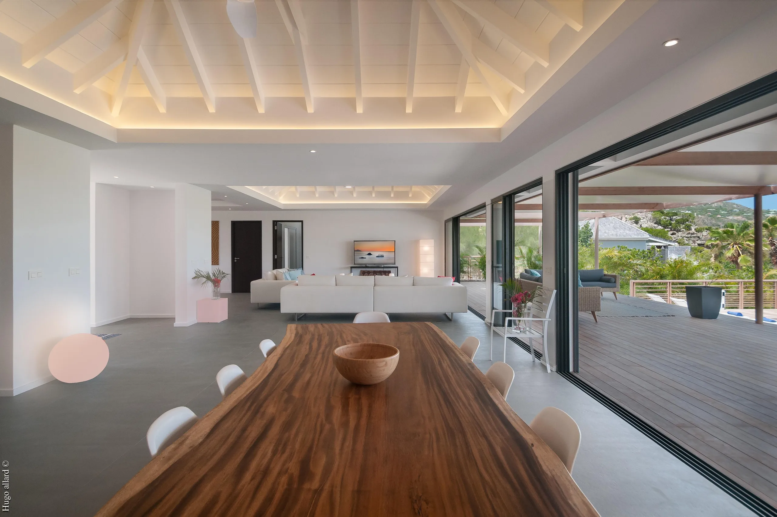 Exquisite Seaside Villa with Infinity Pool and Oceanview Patio Dining — photograph 11