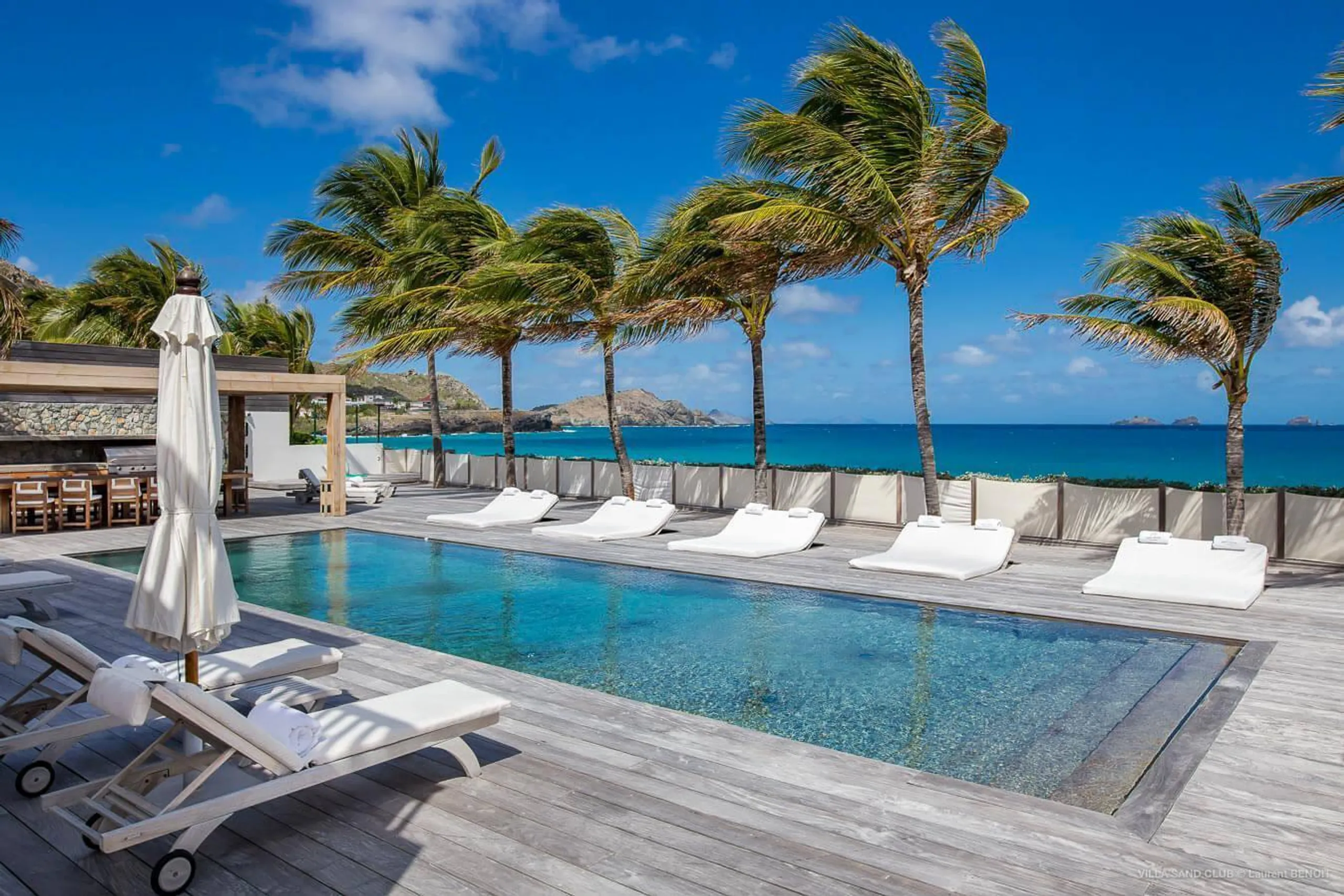 Finest Beachfront Villa A Modern Colonial Oasis on Flamands Beach, St. Barths — photograph 4