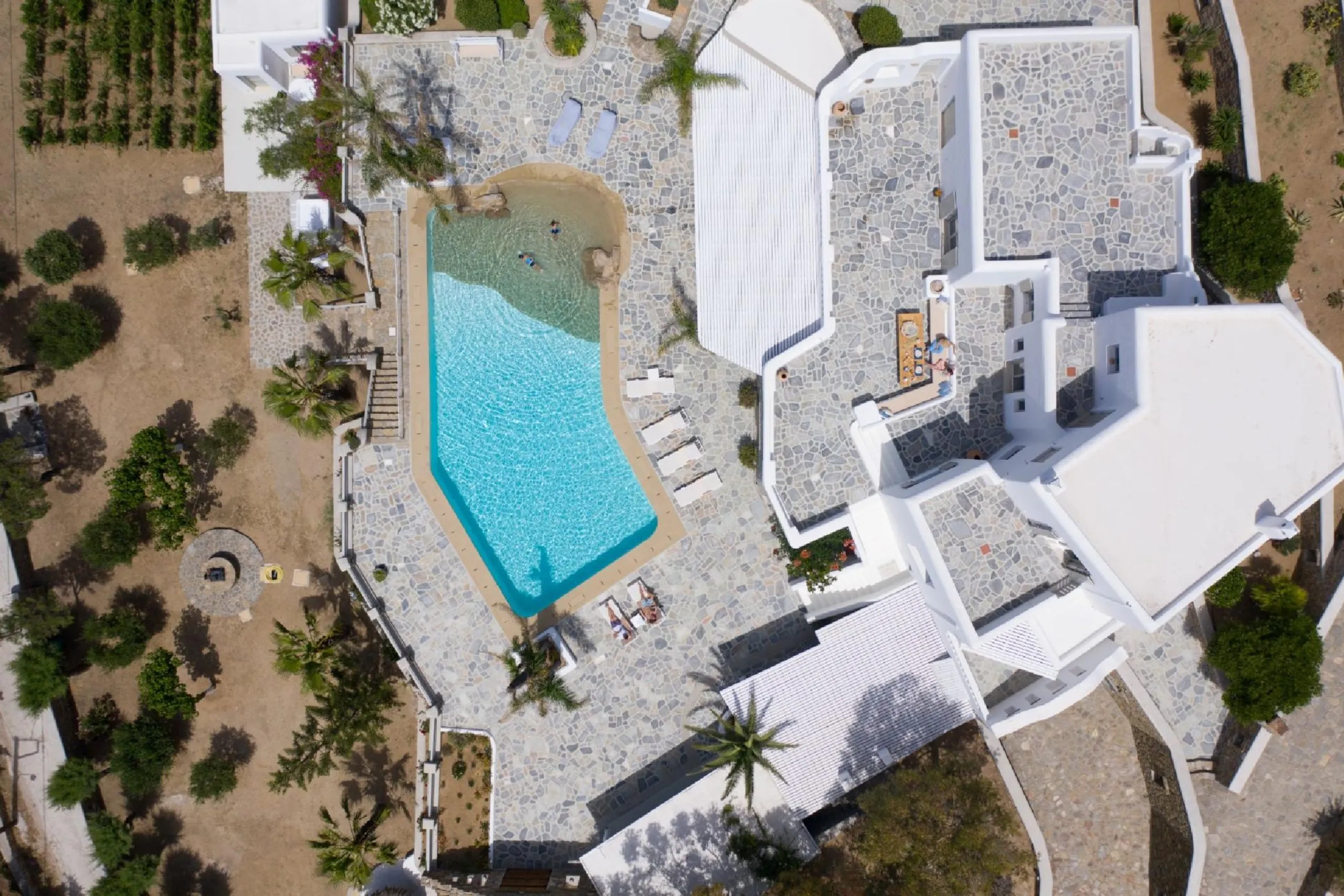 Luxury Cycladic Villa with Private Pool and Vineyard in Mykonos — photograph 2