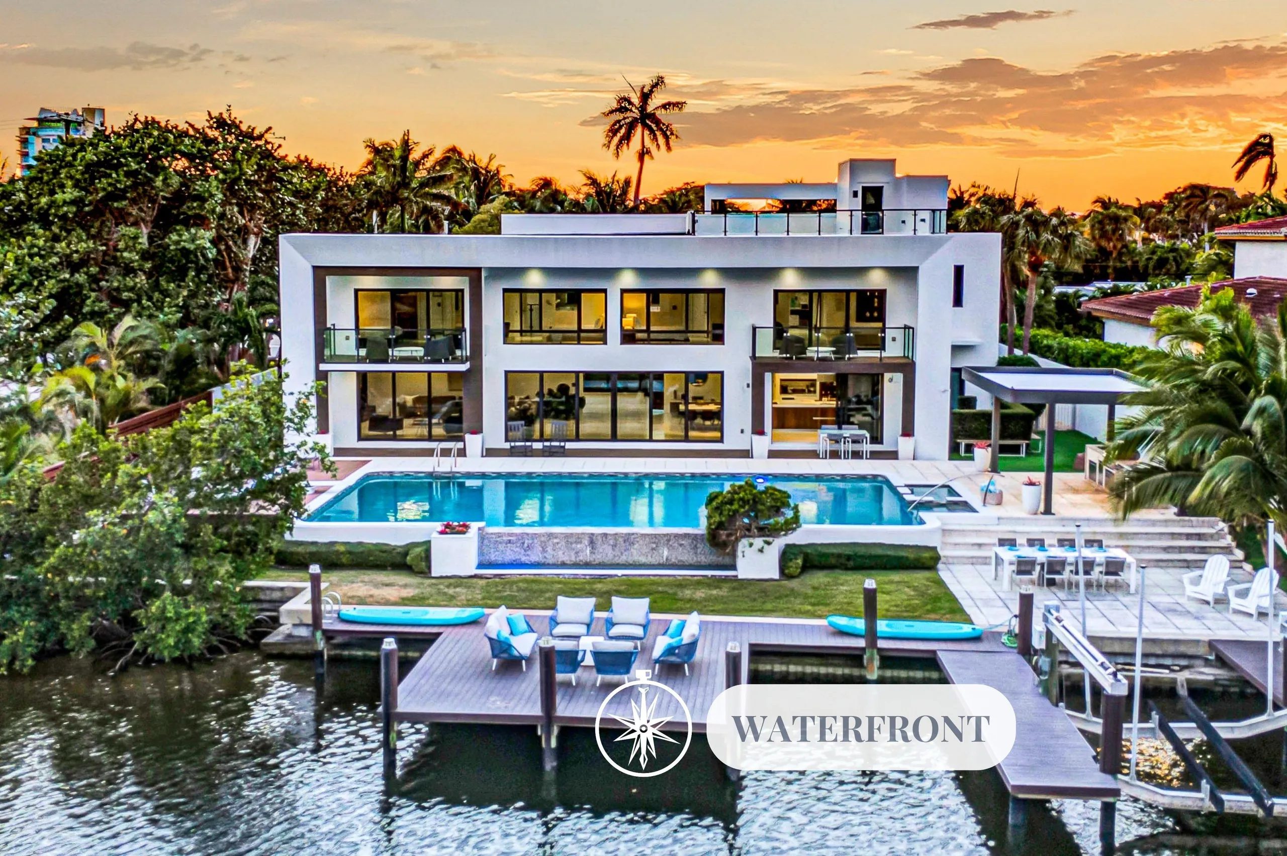 Waterfront Masterpiece Villa With Pool And Lake View, Fort Lauderdale