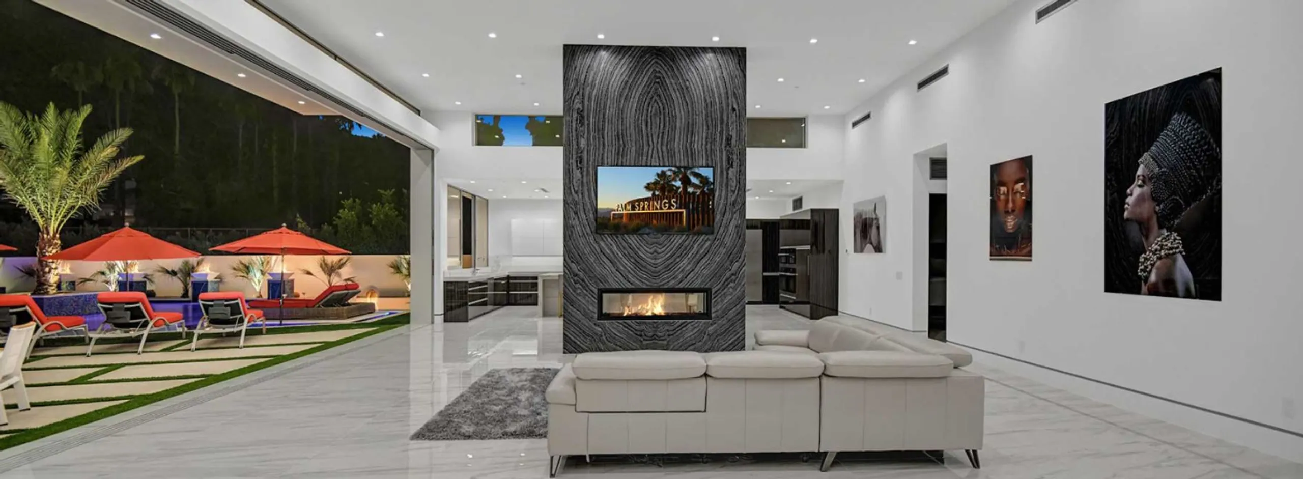 Palm Springs Designer Home: 1,800 Sq. Ft. Pool, 5 Master Suites & Mountain Views — photograph 7