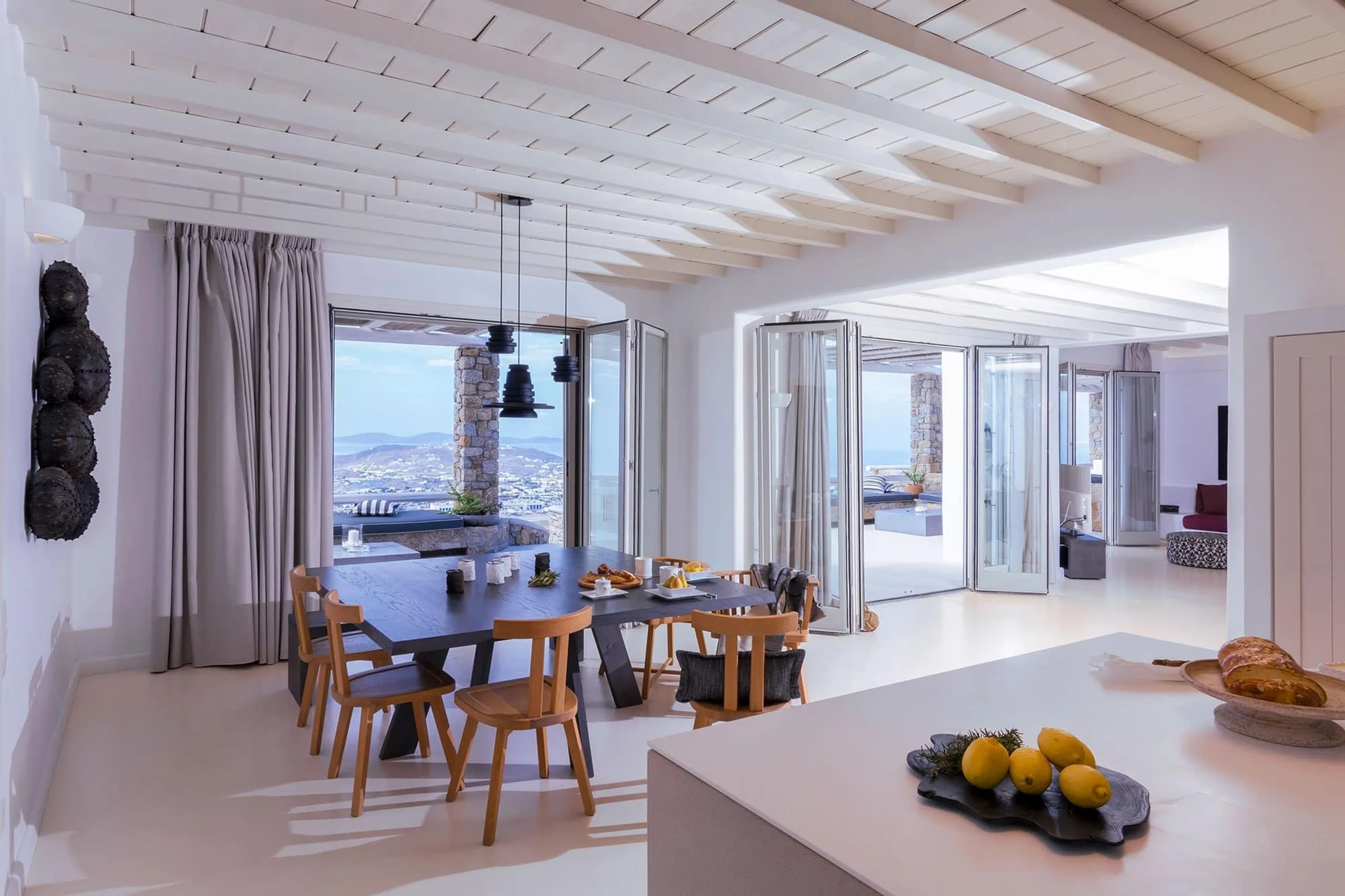 Majestic Oceanview Villa in Mykonos with Waterfalling Pool — photograph 10