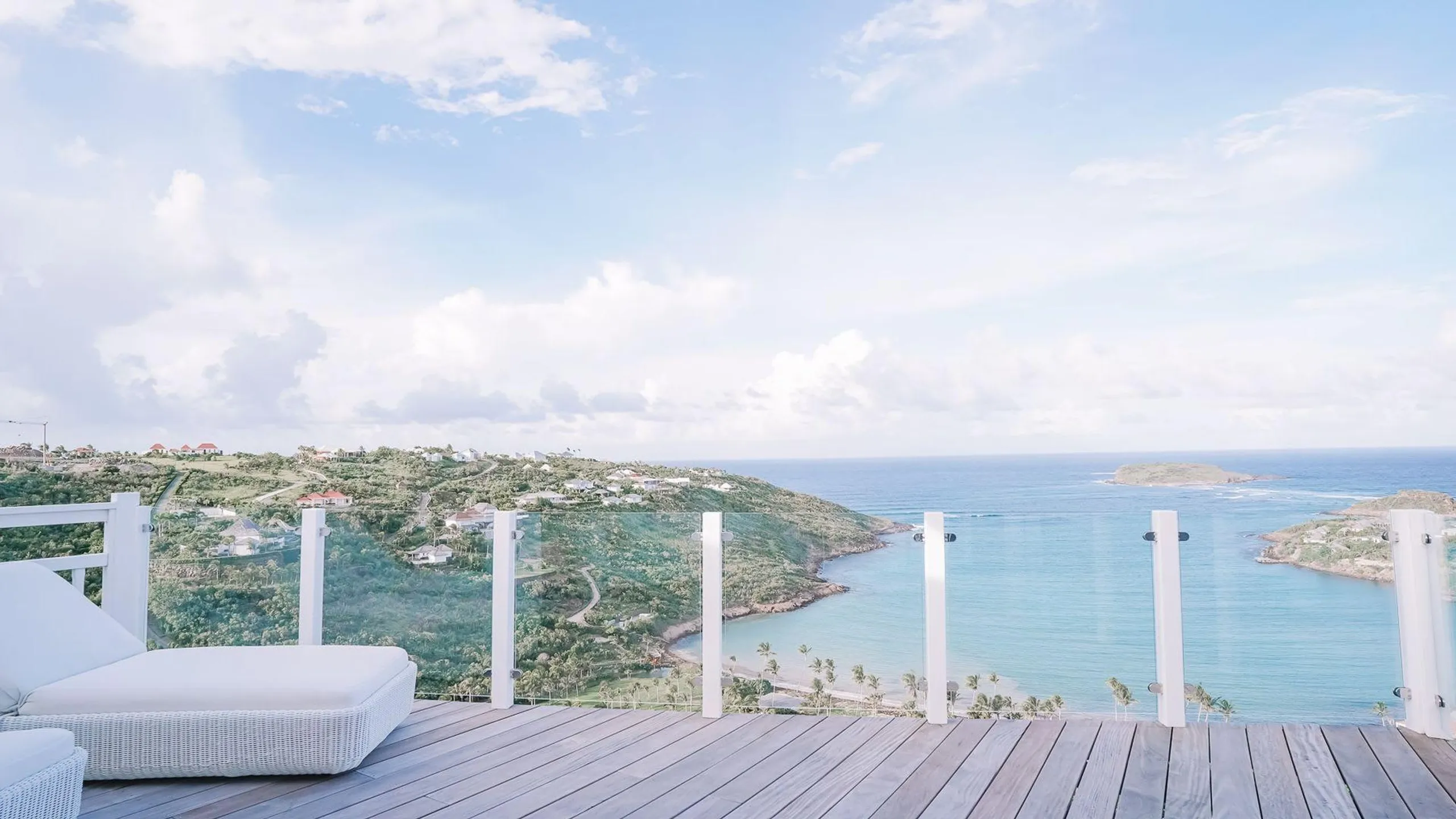 Opulent Hillside Sanctuary Overlooking the Bay and Grand Cul de Sac Lagoon — photograph 2