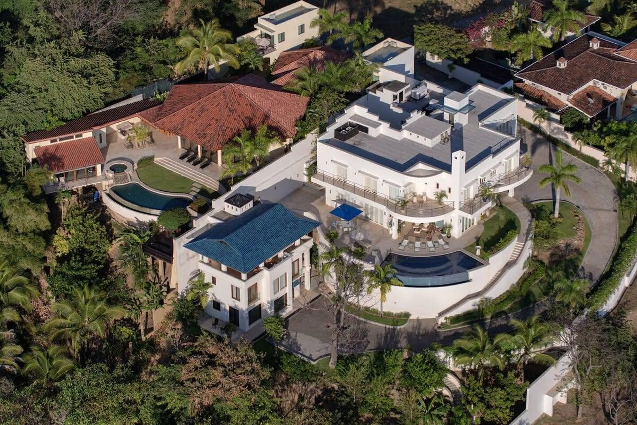 Opulent Beachfront Villa in Flamingo with Private Pool, Private Beach Access and Panoramic Ocean Views, Playa Flamingo