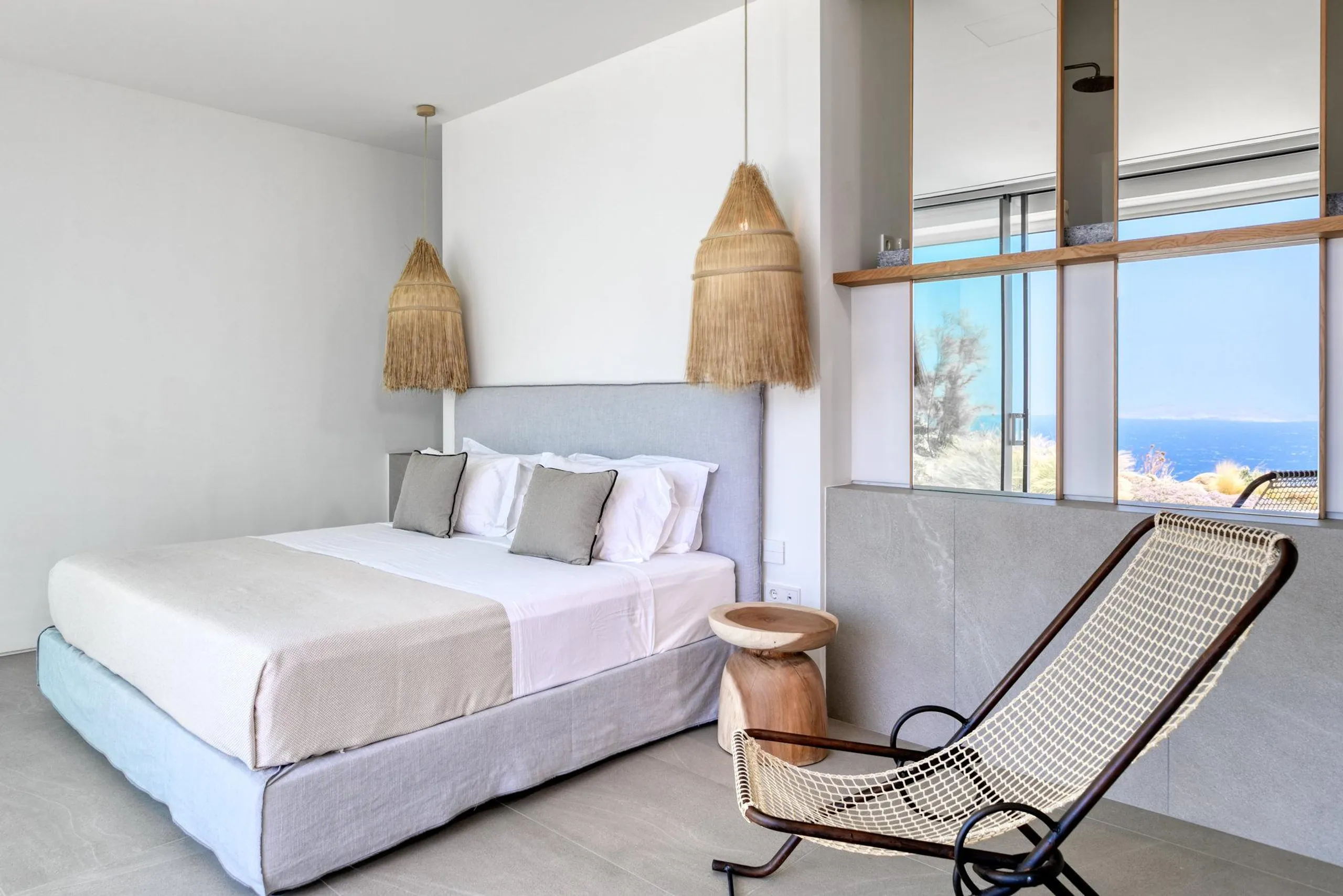 Secluded Mykonos Serene Seaview Retreat Paradise — photograph 9