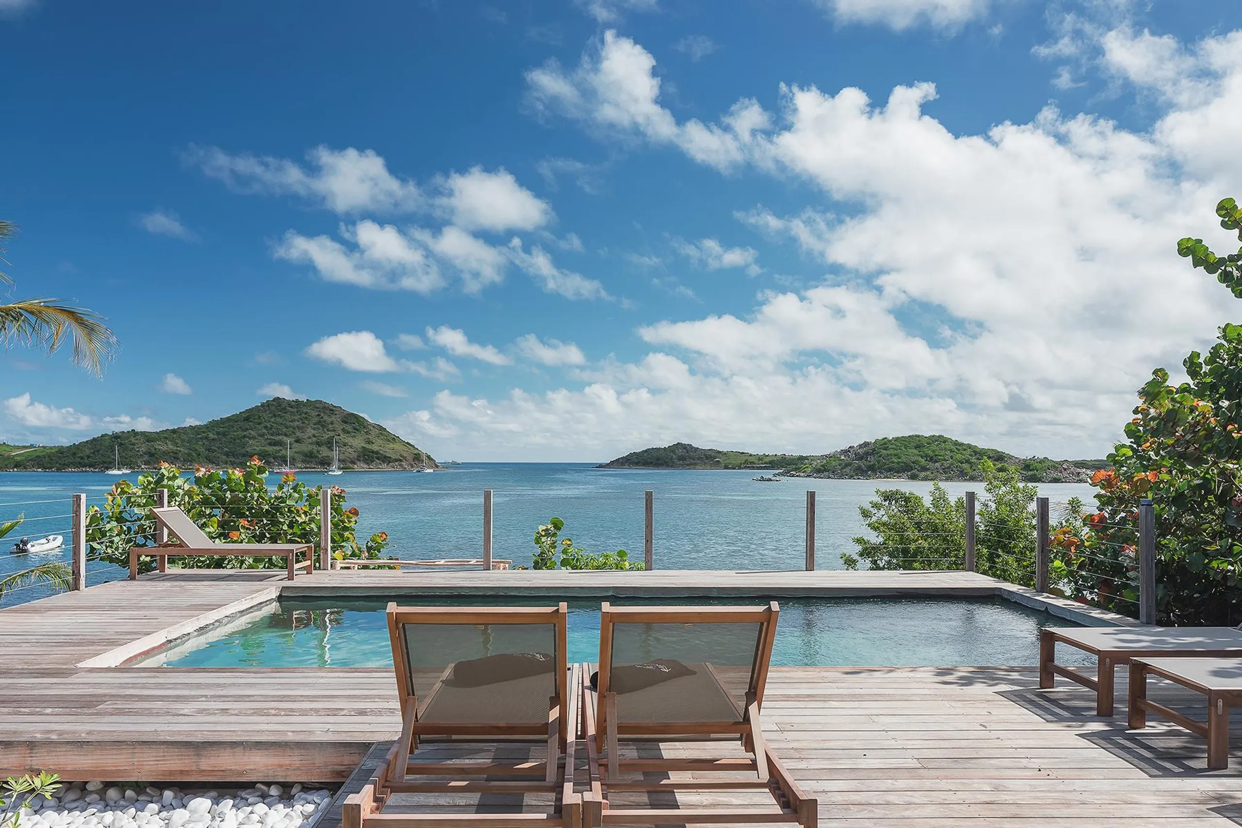 Cul de Sac's Contemporary Styled Villa with Views of Pinel Island, Cul De Sac