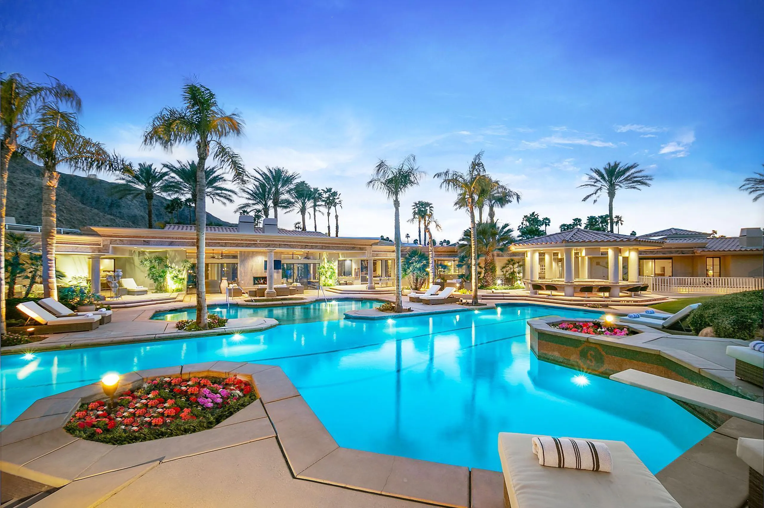 Paradise Resort Estate with Pool, Tennis Court, and Fitness Room, Indian Wells