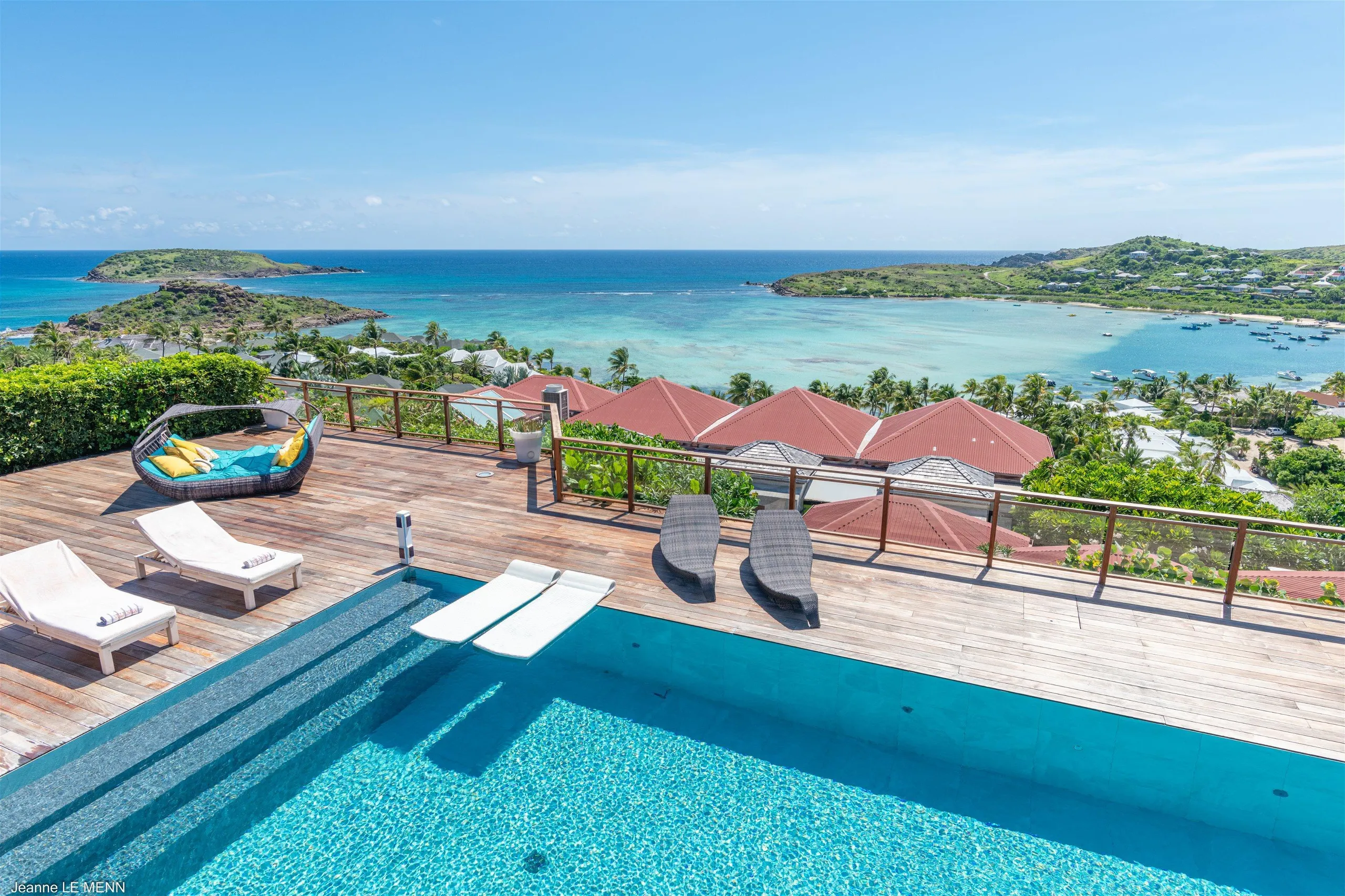 Caribbean Styled Hilltop Villa with Private Pool in Grand Cul de Sac — photograph 7