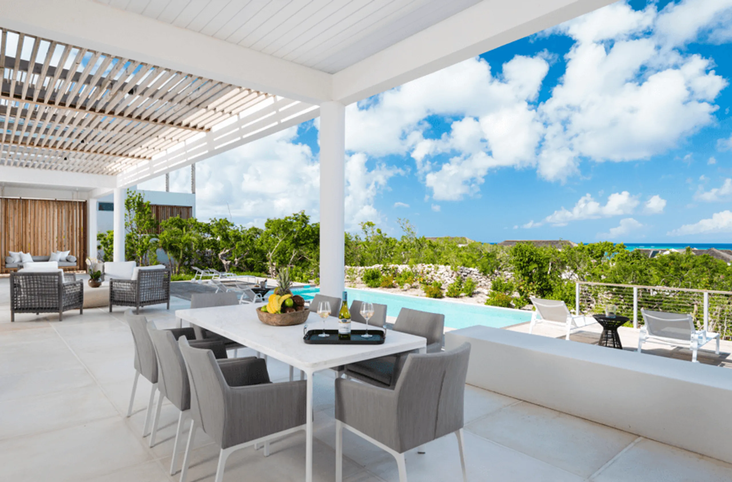 Providenciales: Ocean View Villa with Private Pool and Ocean Views — photograph 8