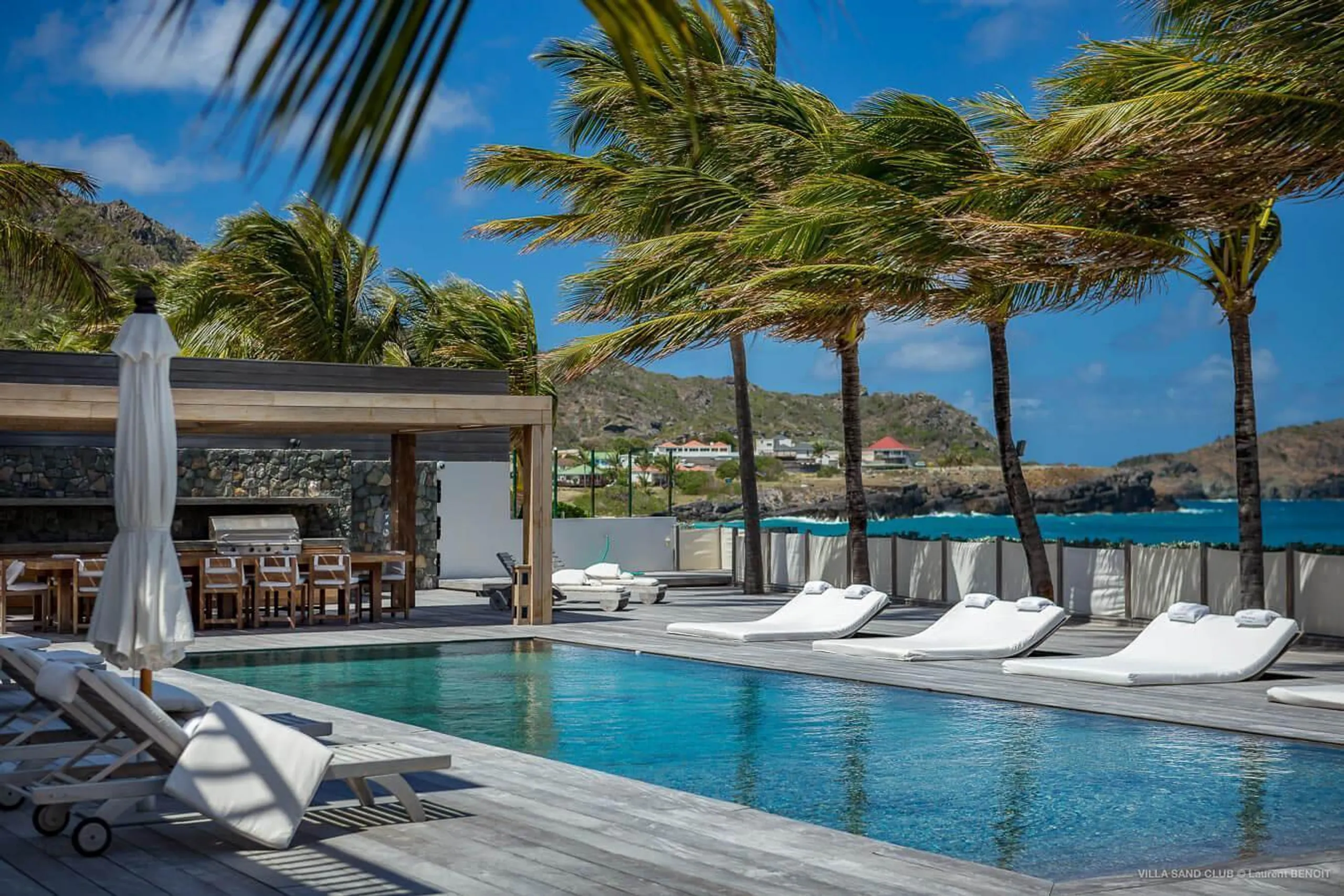 Finest Beachfront Villa A Modern Colonial Oasis on Flamands Beach, St. Barths — photograph 6