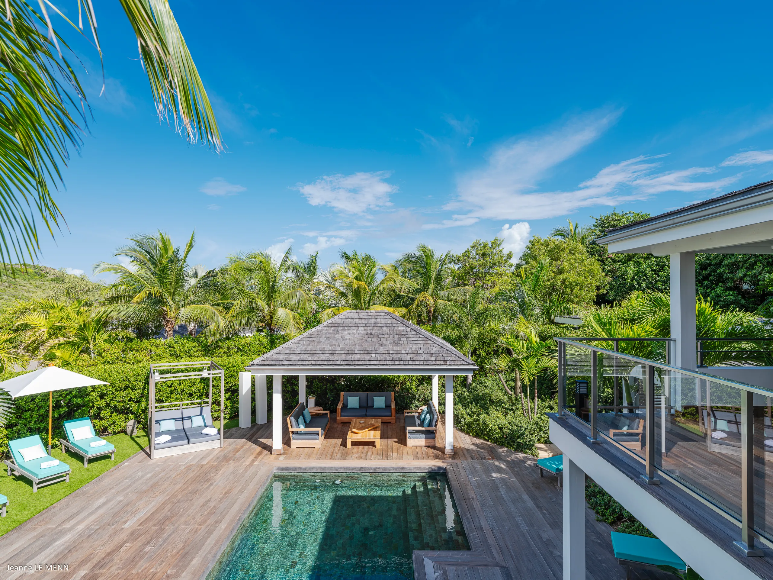 Graceful Marigot Villa with with Pool, Gym & Bay Views — photograph 7