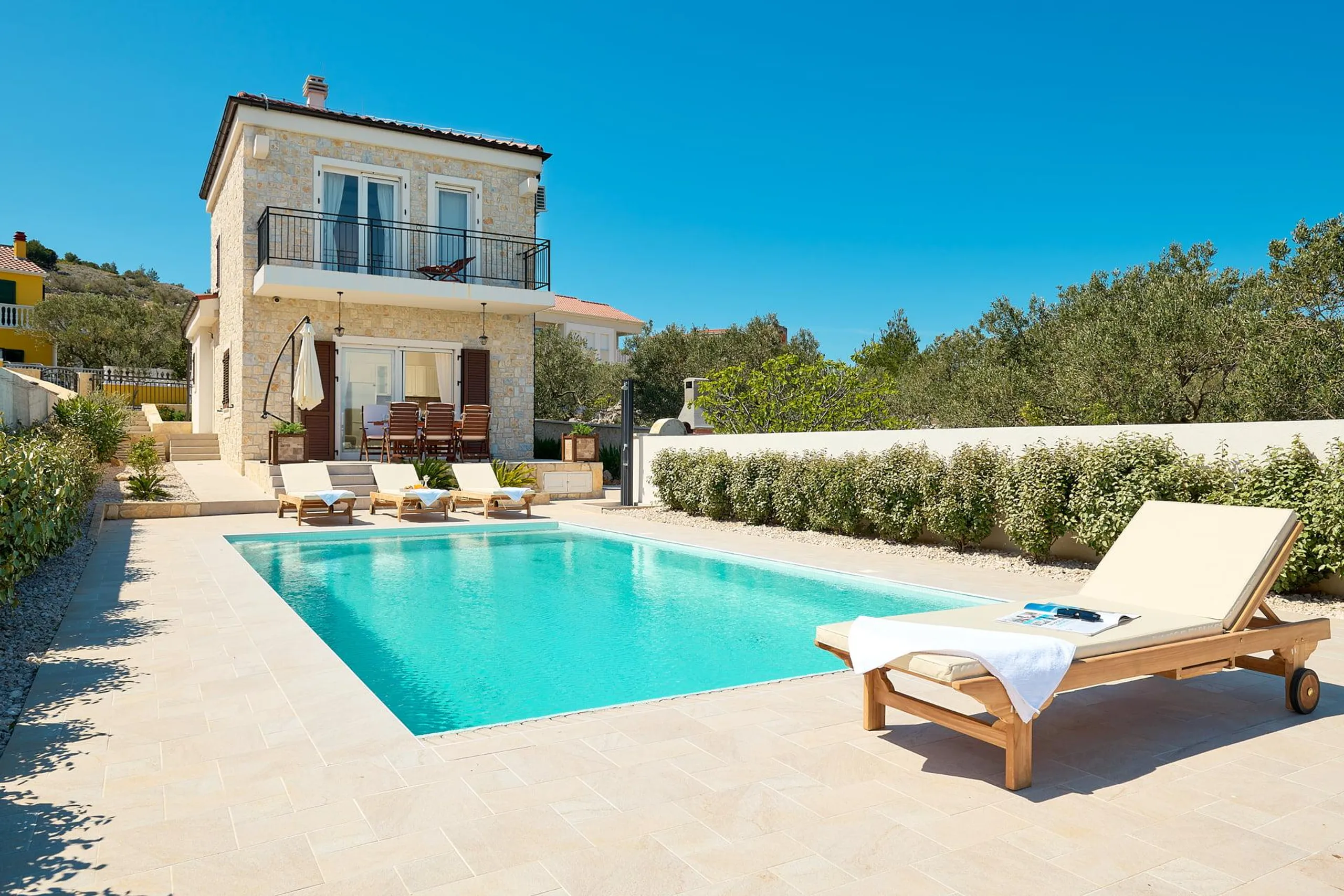 Charming Stone Villa with  Private Pool and Terrace on Murter Island — photograph 2