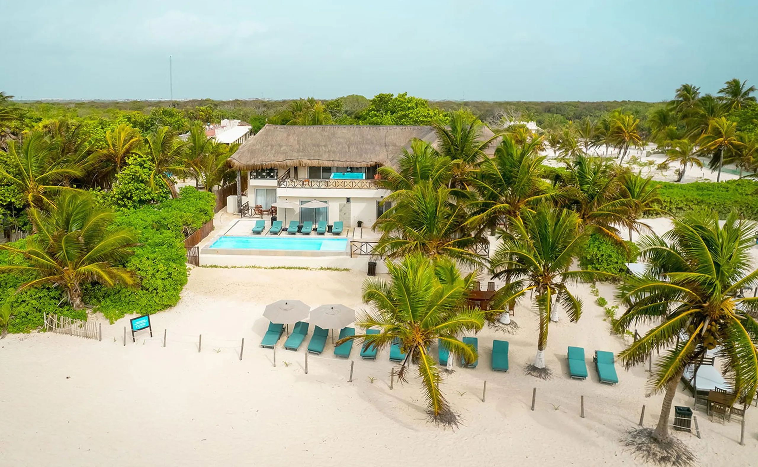 Private Tulum Luxury Beach Front Estate with Plunge Pool Close to Mayan Ruins — photograph 4