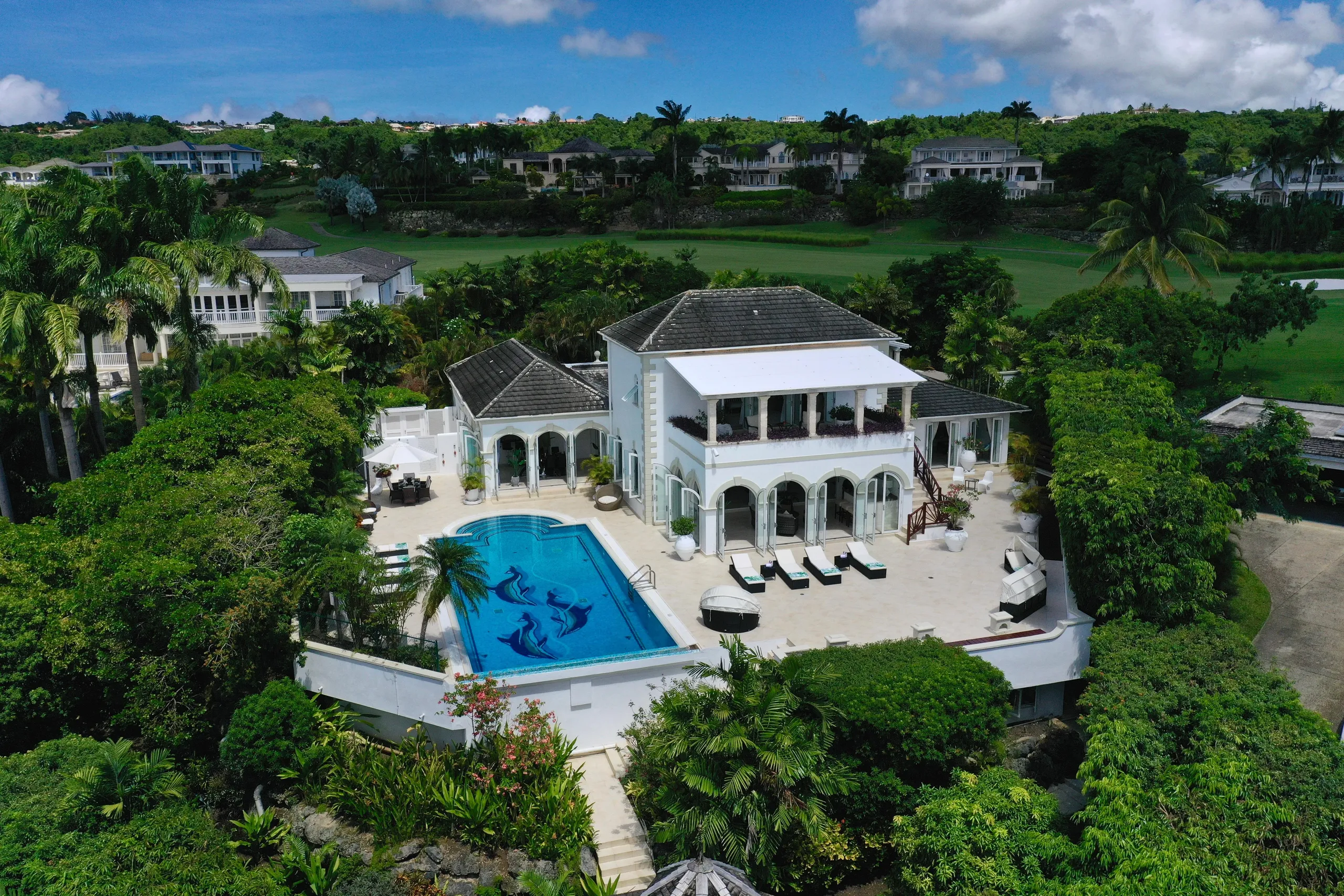 Barbados Traditional Grand Estate Large Private Pool and Golf Course Access — photograph 11