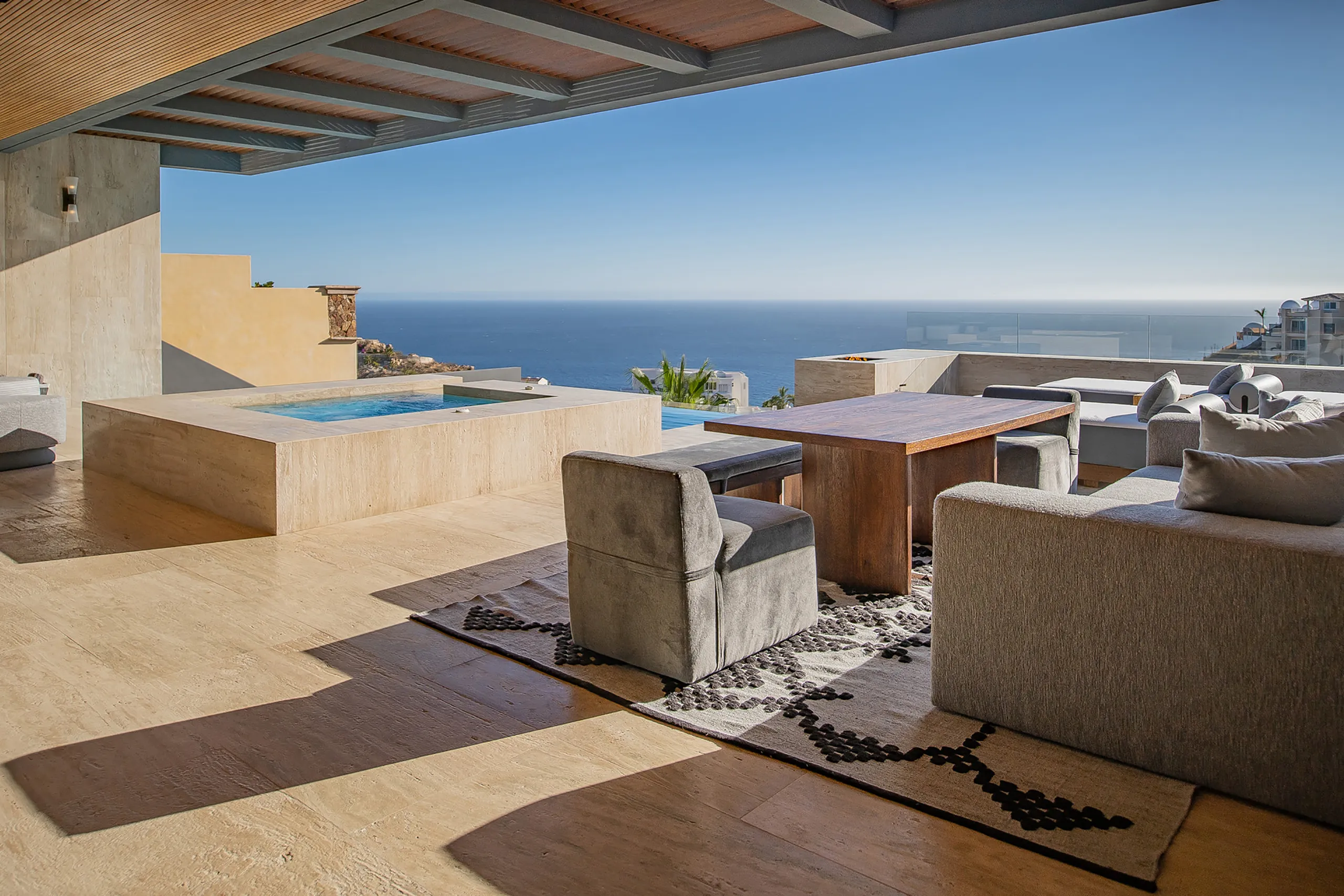 Modern Architectural Estate with Jaw-dropping Sunsets in Prestigious Pedregal — photograph 11