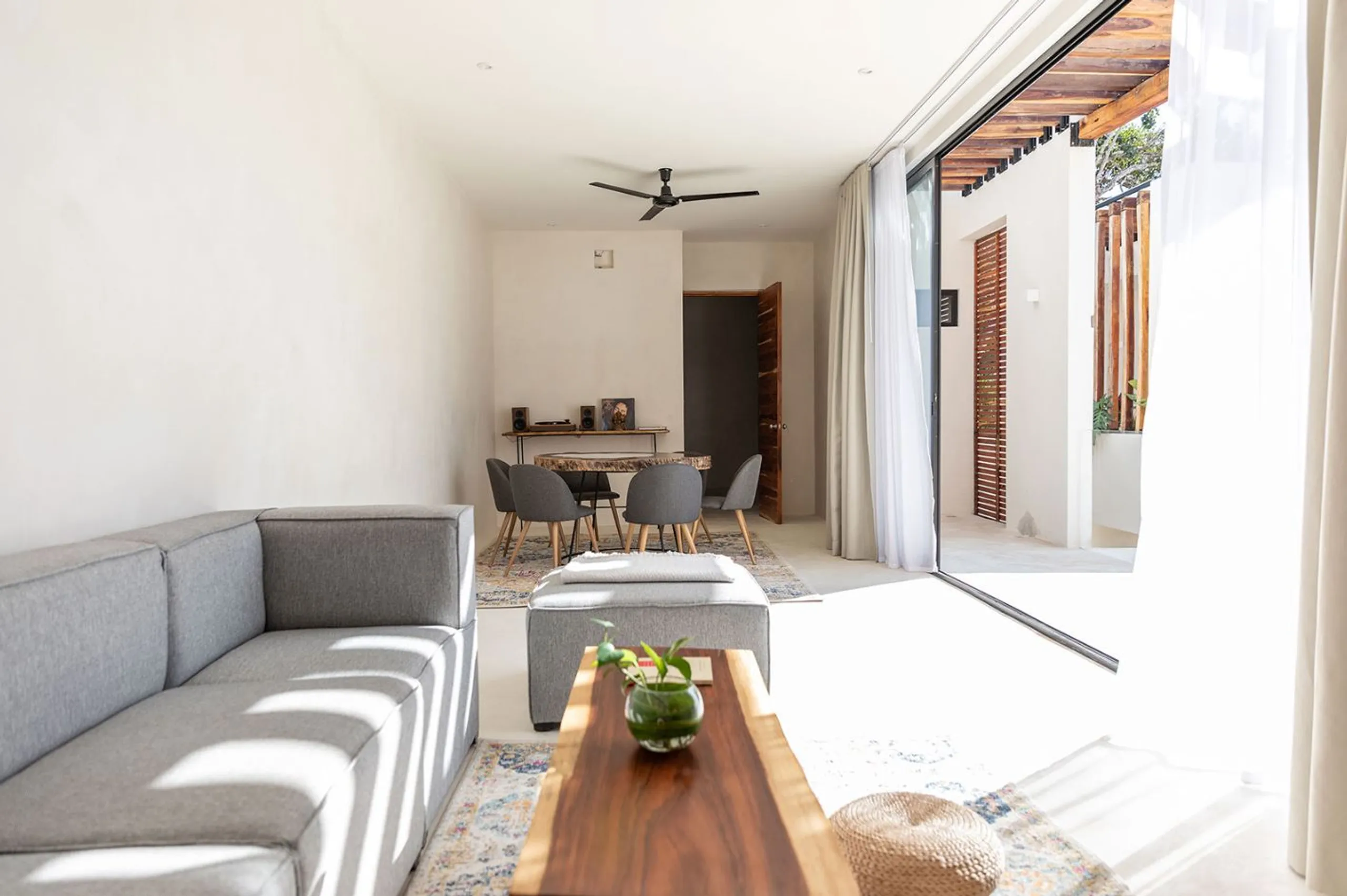 Contemporary U-Shaped Villa in Tulum with 5 Private Plunge Pools & Garden — photograph 8