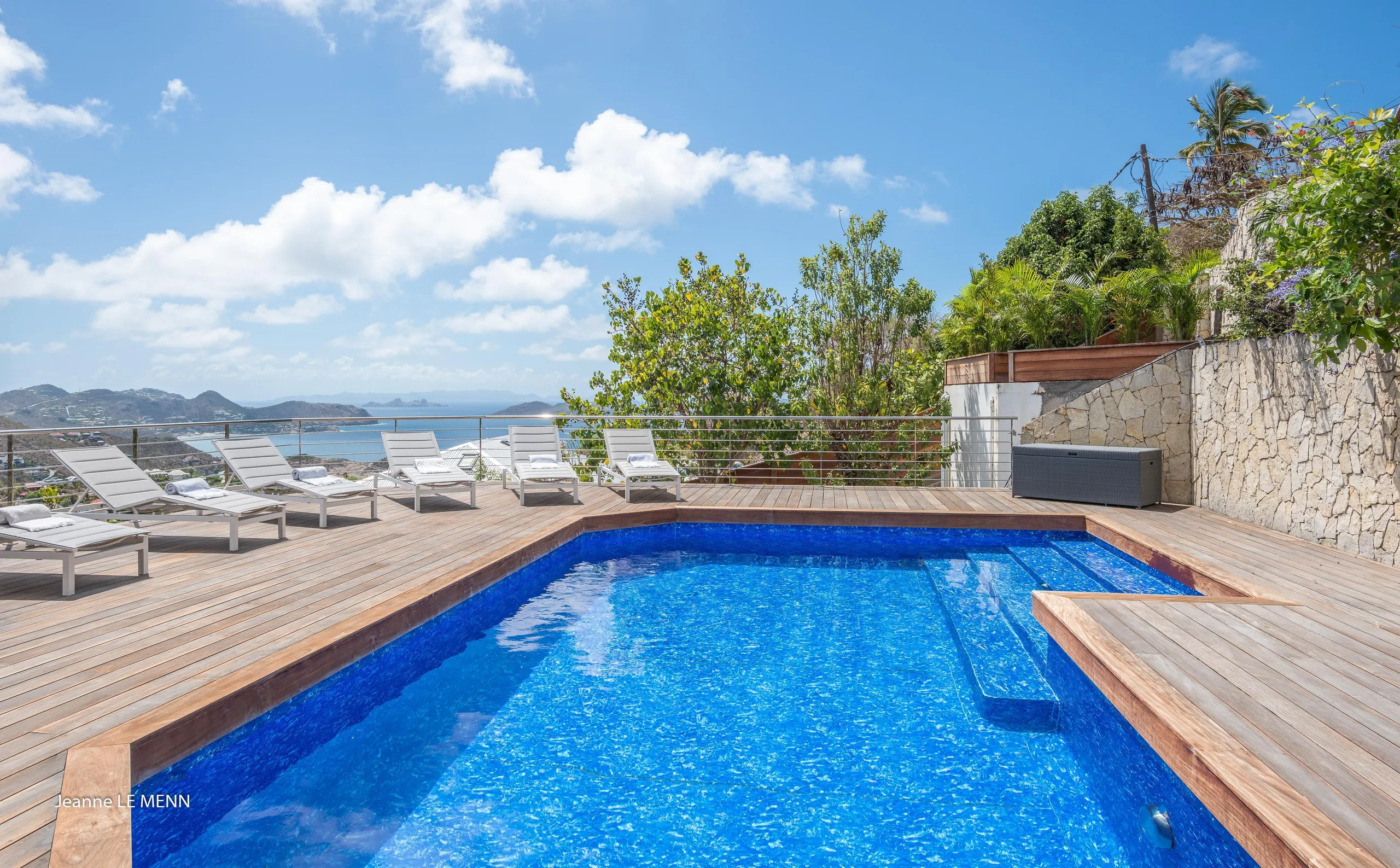 Luminous Seaview Villa with Private Pool and Sun Deck, Petite Saline