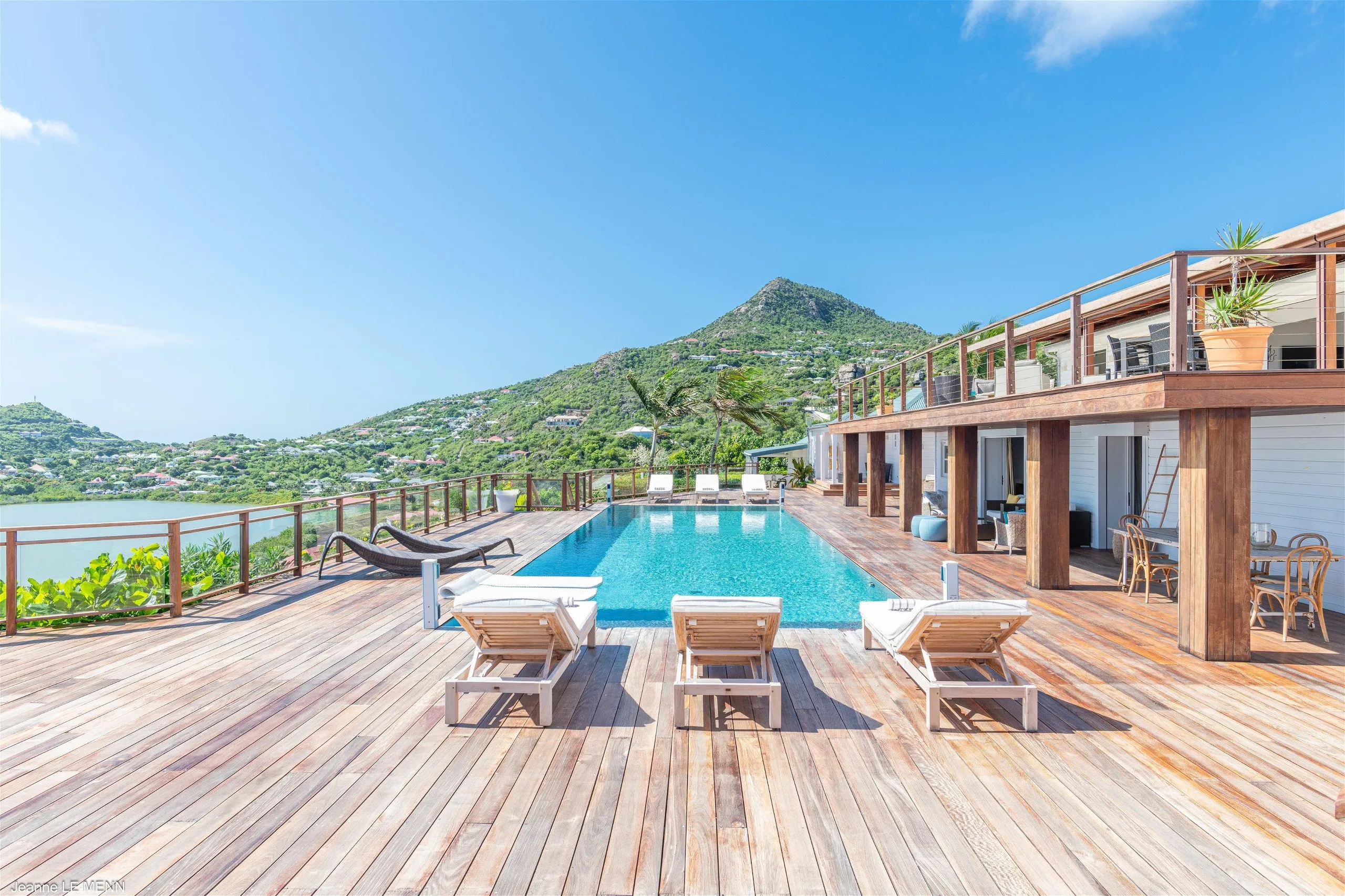 Caribbean Styled Hilltop Villa with Private Pool in Grand Cul de Sac — photograph 9
